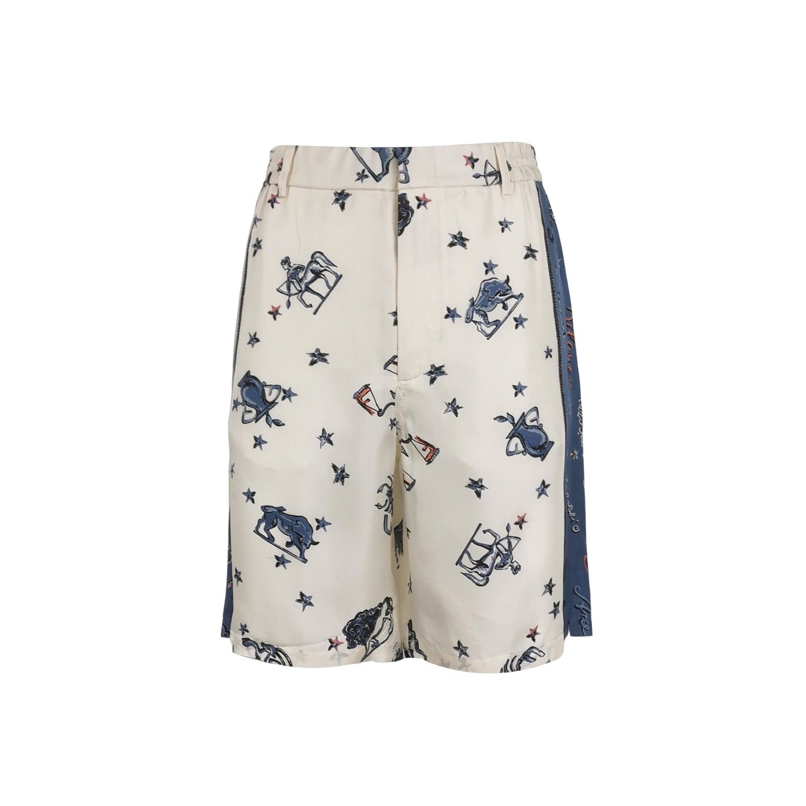 Fendi Fendi Silk Zodiac Print Shorts Size 46 Size US 30 / EU 46 - 1 Thumbnail