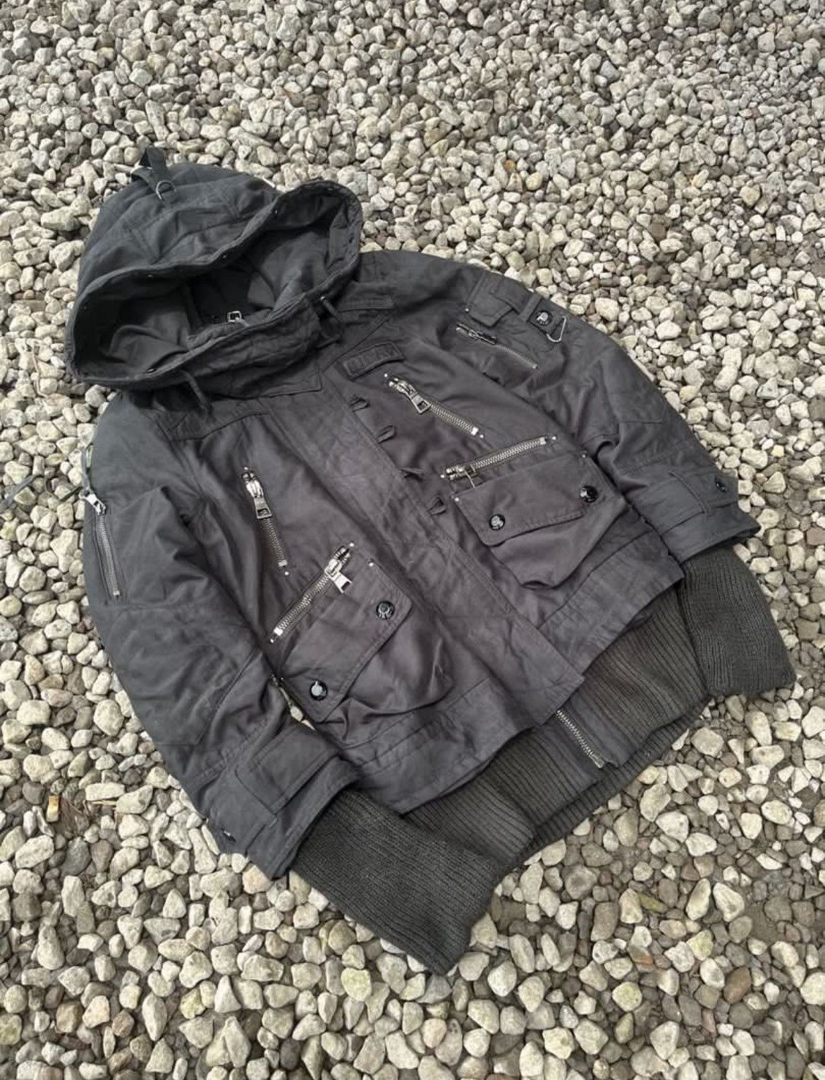 Japanese Brand 2000s Japanese Archive Bomber Jacket if six was nine grunge Size US M / EU 48-50 / 2 - 2 Thumbnail