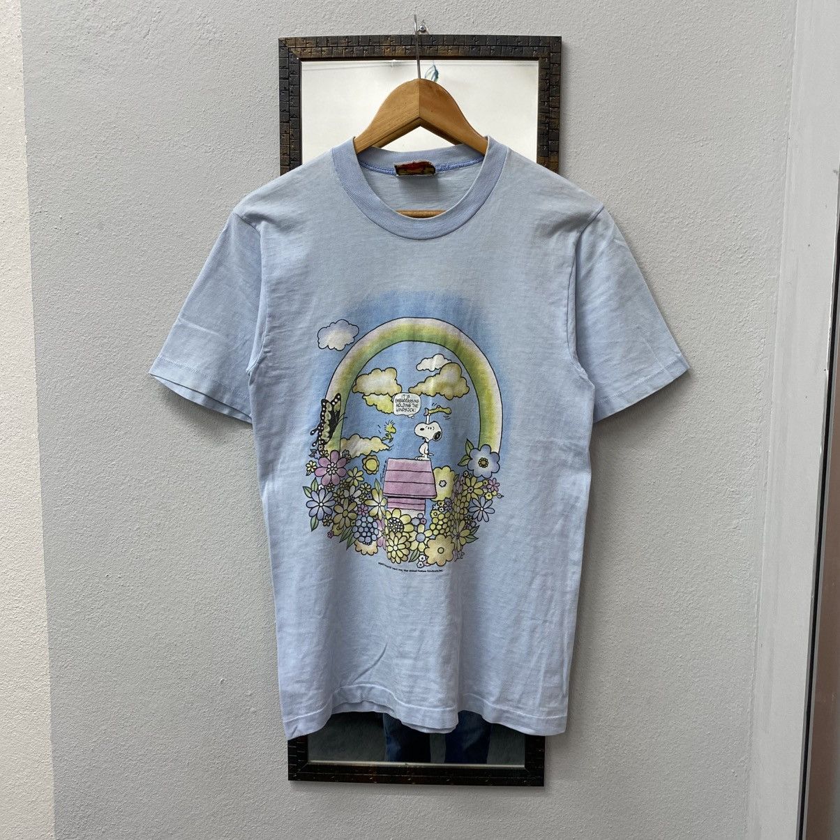 Peanuts Vintage 90s PEANUTS CHARACTERS Snoopy Cartoon Graphic Tee Size US M / EU 48-50 / 2 - 1 Thumbnail