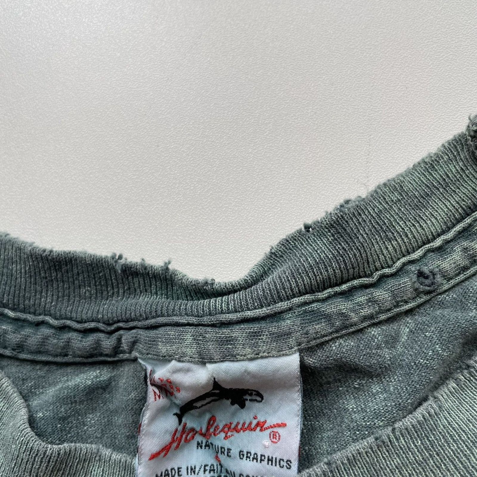 Vintage Vintage 90s Rainforest Frog Animal Art Shirt Large Tie Dyed Size US L / EU 52-54 / 3 - 10 Thumbnail