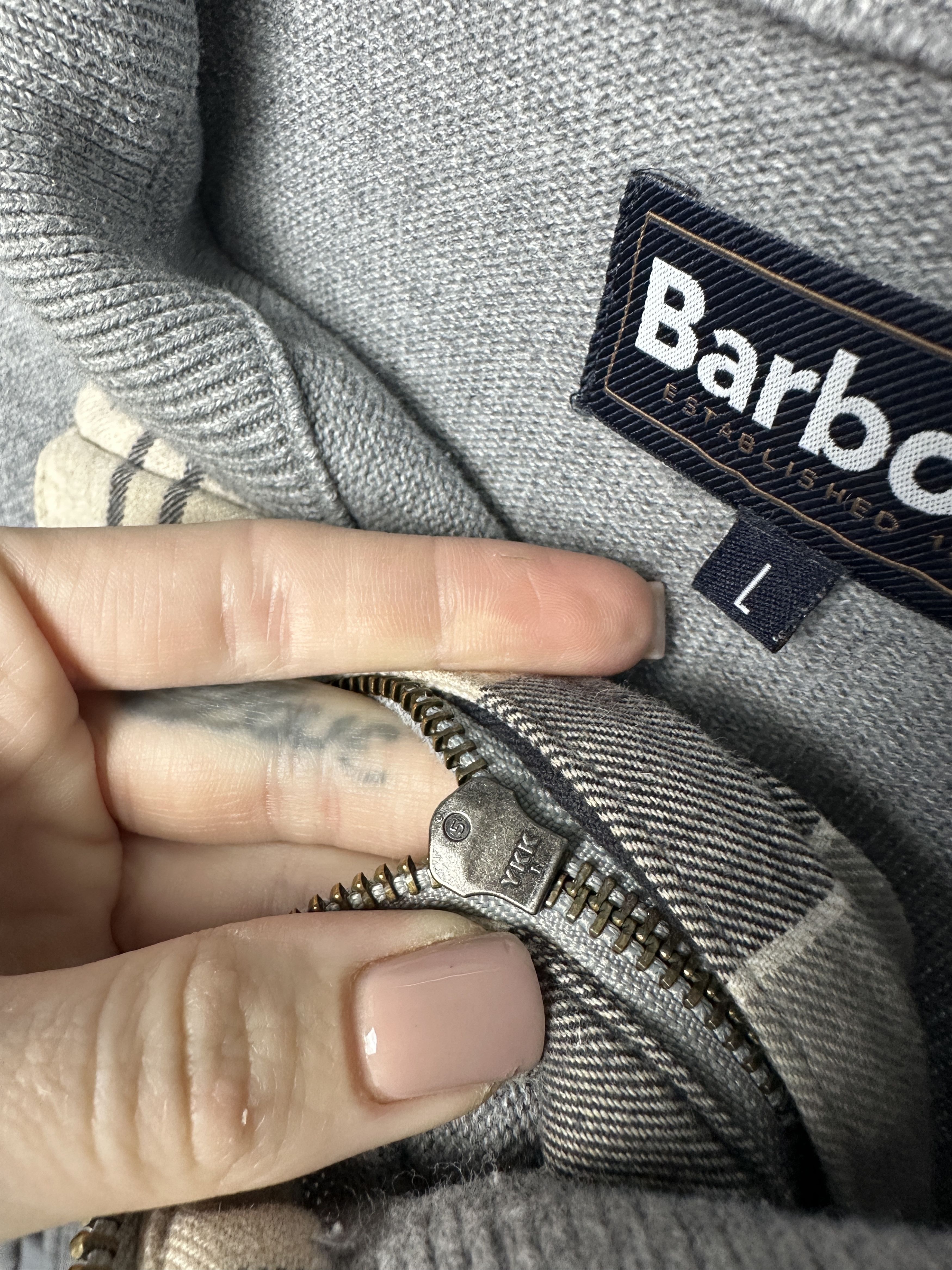 Barbour Barbour Vintage Mens 1\4 Quarter Zip Sweater Size US L / EU 52-54 / 3 - 5 Thumbnail