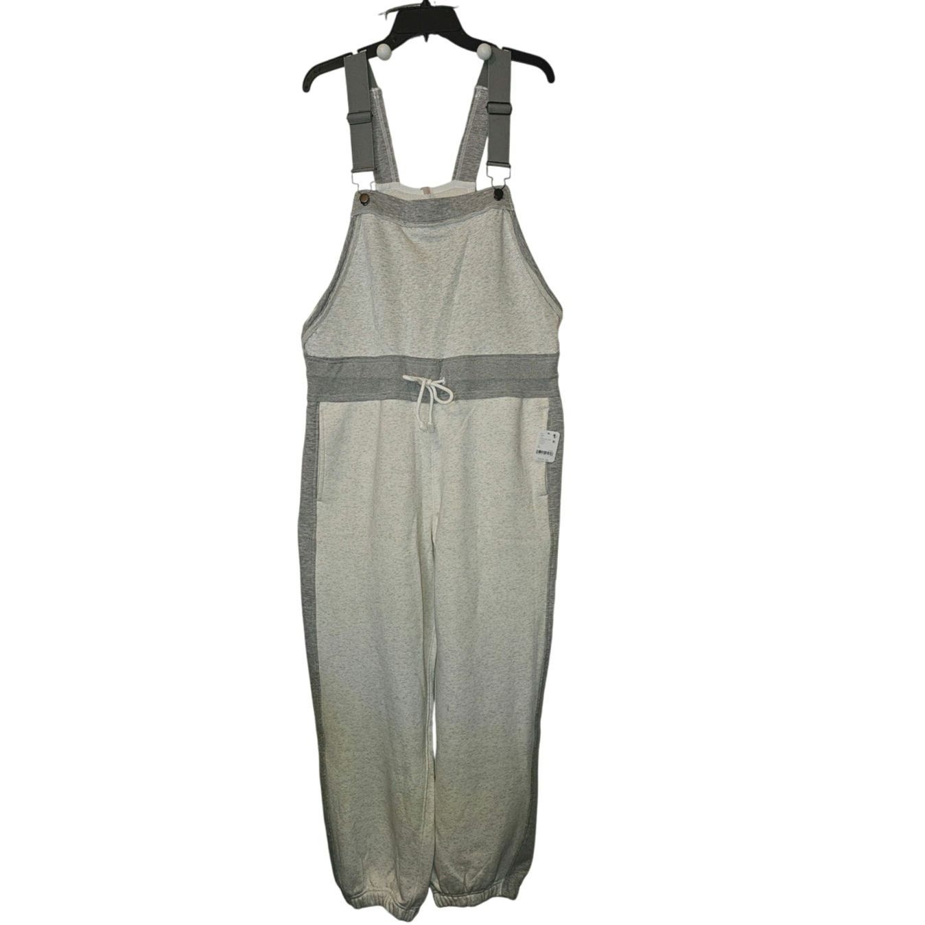 Free People New FPMOVEMENT Making It Overalls $168 X-LARGE Heather Grey Size 40" / US 18 - 5 Thumbnail