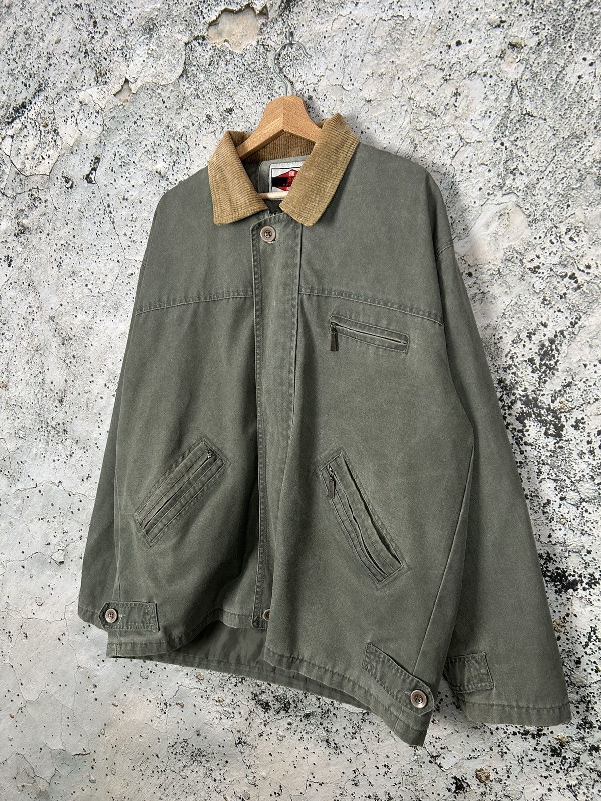 Vintage Vintage Green Light Jacket Streetwear Archive Skate Baggy Size US XL / EU 56 / 4 - 2 Thumbnail