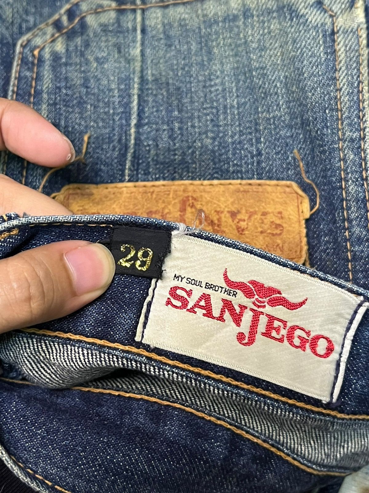 Hysteric Glamour Vintage Japanese Brand Mud Wash Distress Flare Jeans Size 27" / US 4 / IT 40 - 5 Thumbnail