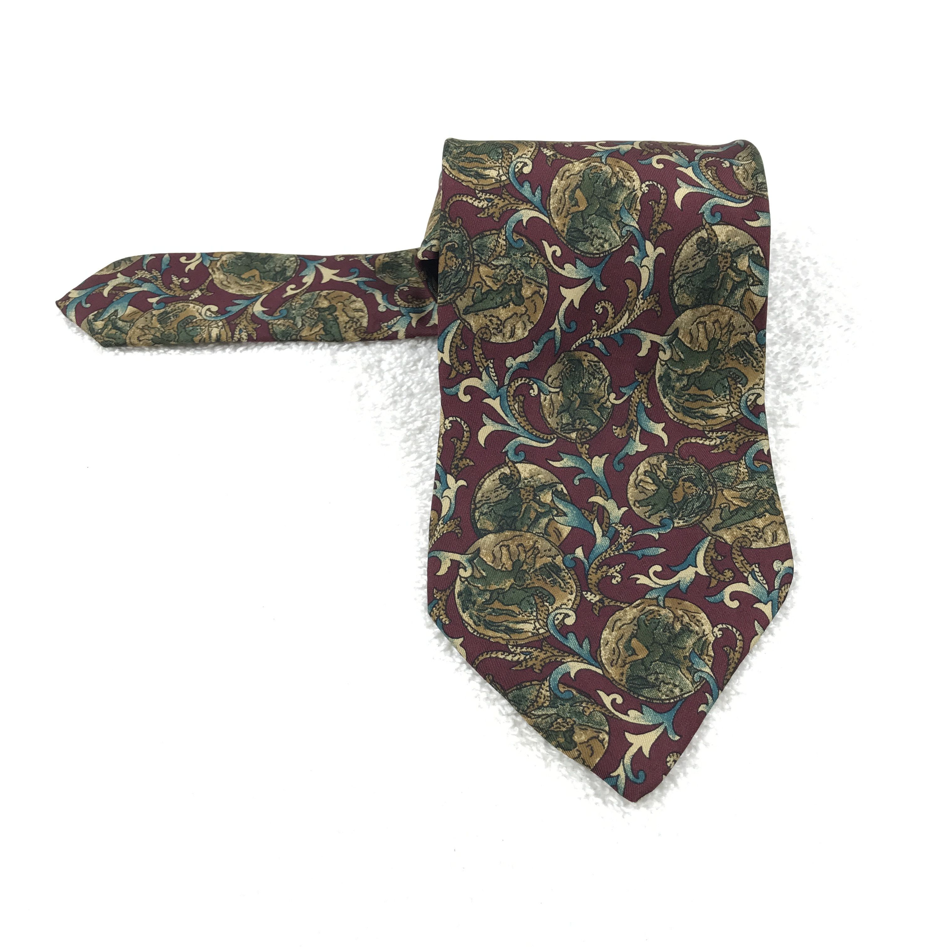 Designer × Pierre Balmain × Vintage Vintage Pierre Balmain Silk Necktie Size ONE SIZE - 1 Thumbnail