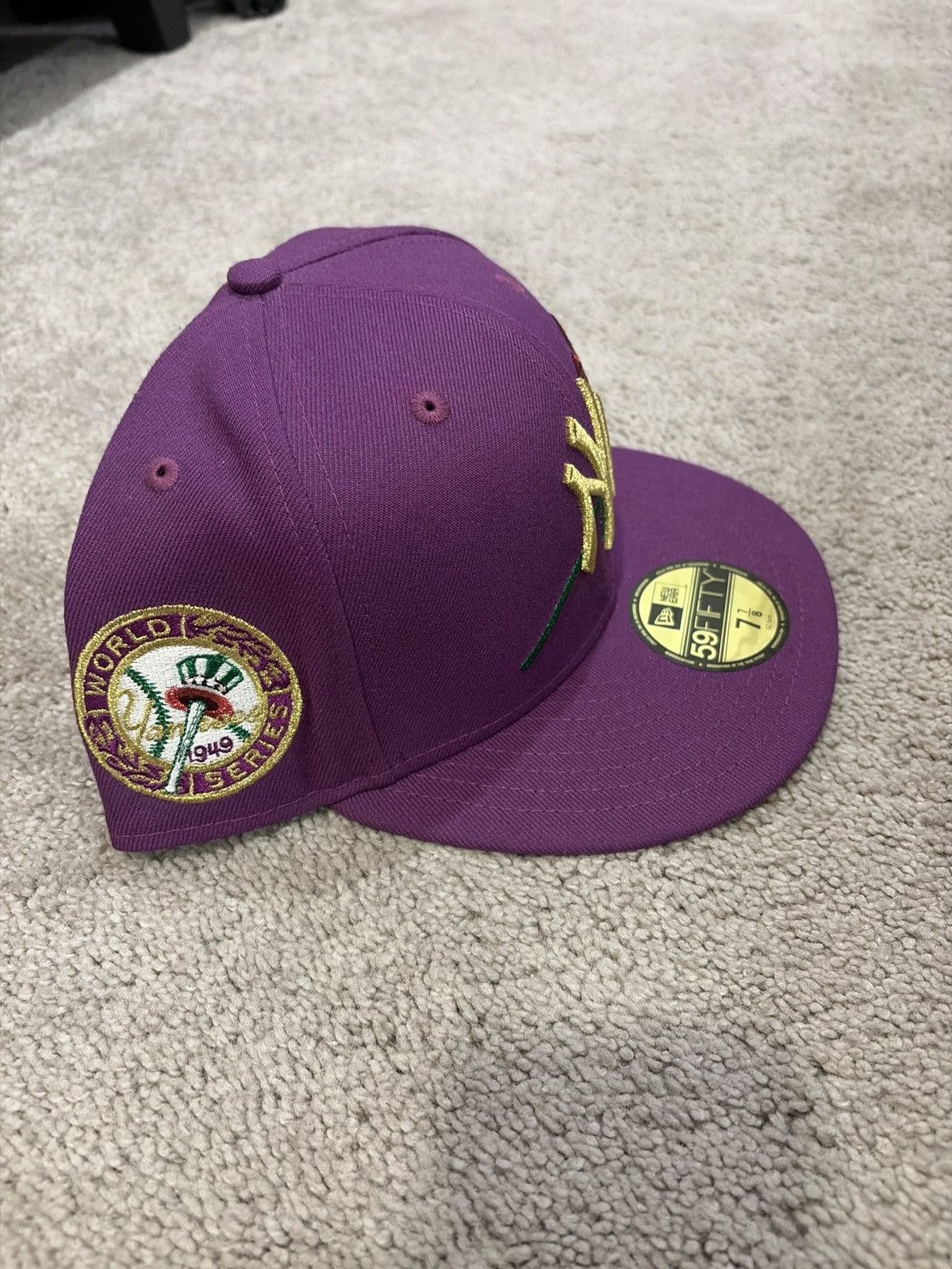 New Era NWT, New Era MLB NY Yankees Hat Size 7 7/8 Size ONE SIZE - 2 Thumbnail