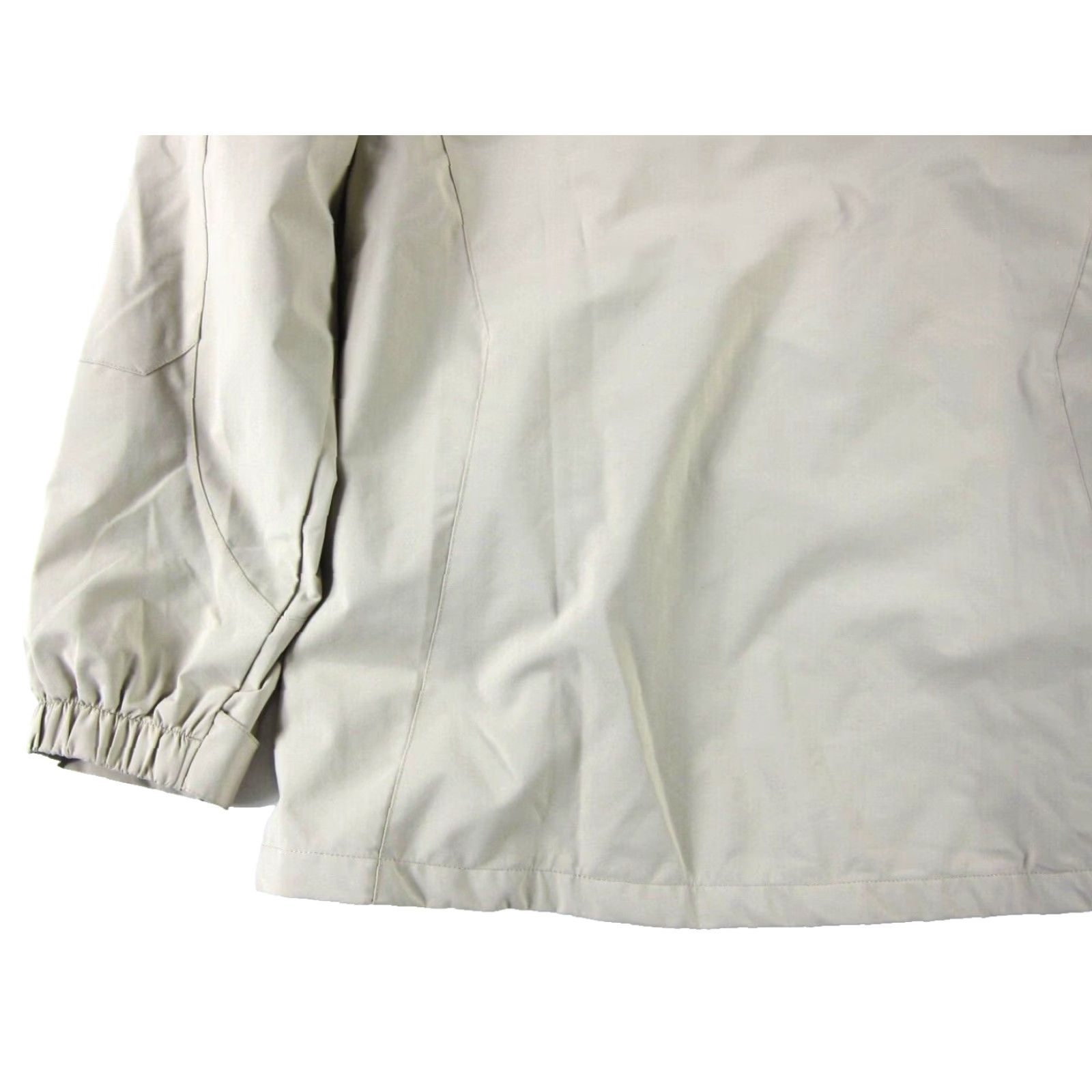 Vintage Diamond Candy Windbreaker Jacket Women Ivory Grey Fleece Line Full Zip Hood XL Size XL / US 12-14 / IT 48-50 - 8 Thumbnail