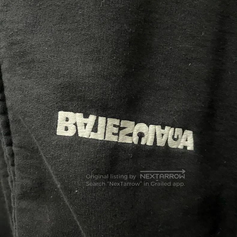 Balenciaga Balenciaga Black Letter Logo Zip-Up Hoodie Size US M / EU 48-50 / 2 - 3 Thumbnail