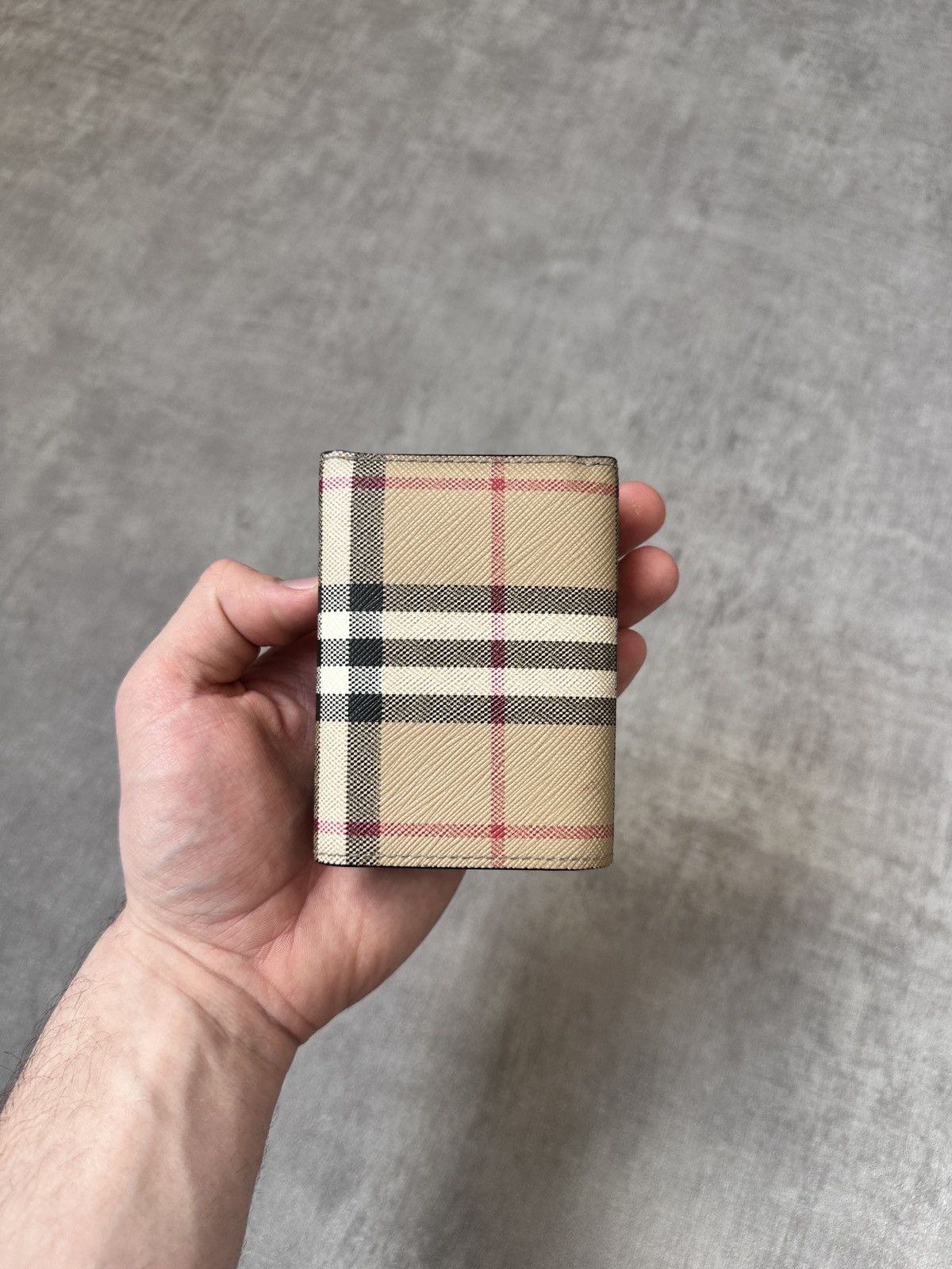 Burberry Burberry Vintage Check Trifold Wallet Size ONE SIZE - 2 Thumbnail