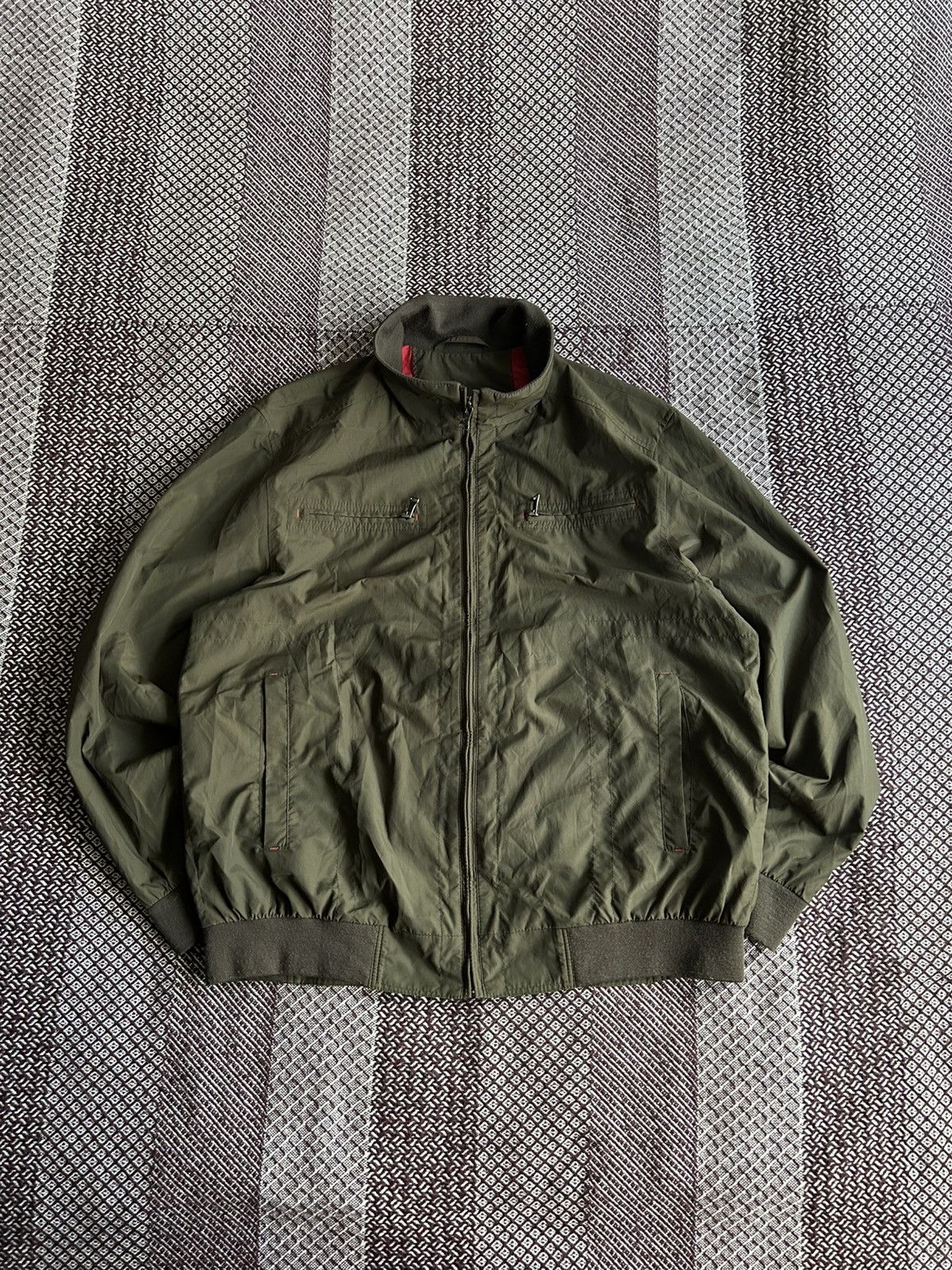 Pierre Cardin Pierre Cardin Paris Olive Bomber Jacket Basic Men’s Size 52 Size US L / EU 52-54 / 3 - 1 Thumbnail
