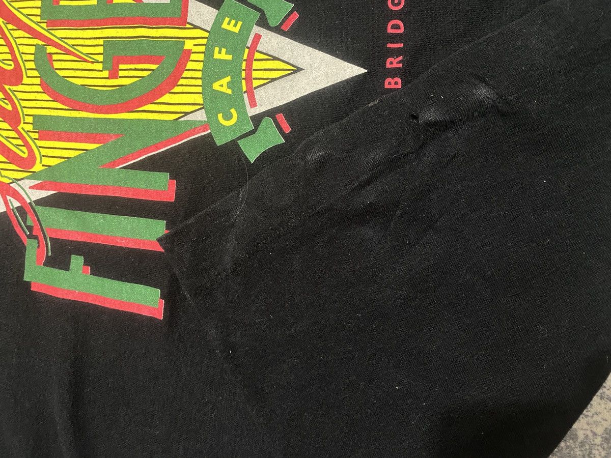 Band Tees × Vintage Vintage Bill Wyman's Sticky Fingers Cafe cambridge 90s Size US L / EU 52-54 / 3 - 8 Thumbnail