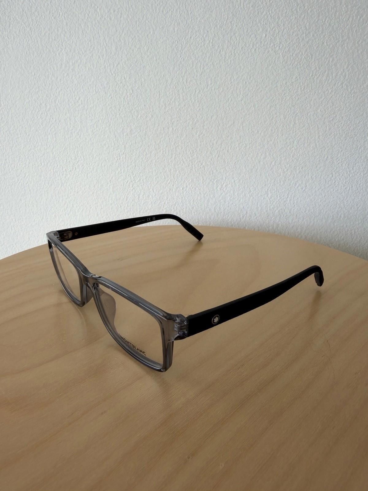 Montblanc New montblanc optical glasses frames eyeglasses MB0066O 003 Size ONE SIZE - 3 Thumbnail