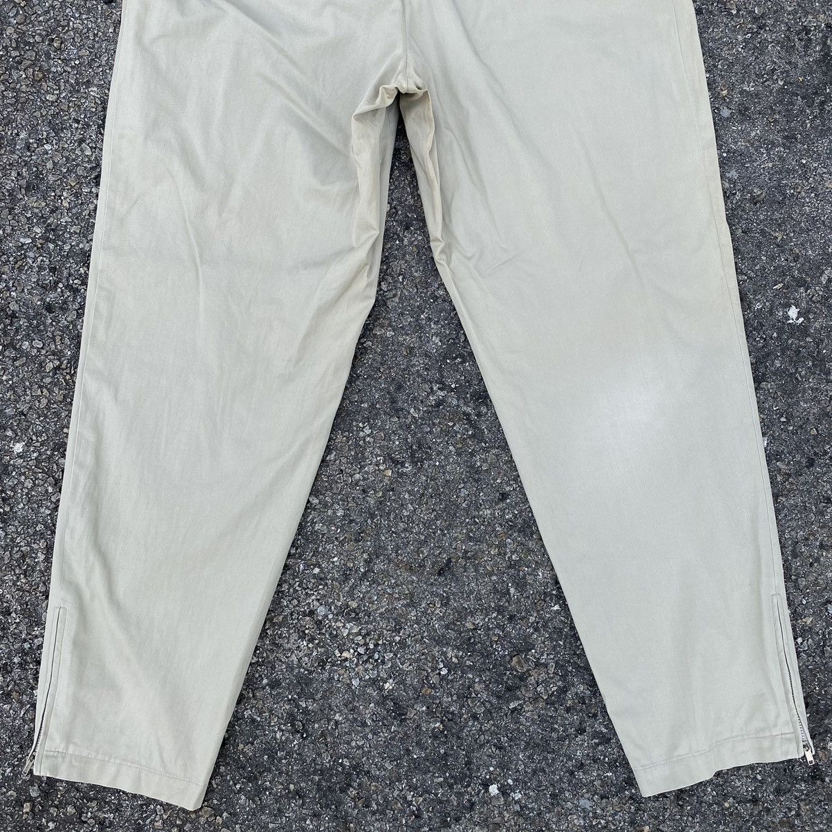 Jean Paul Gaultier Jean Paul Gaultier Zip Up Balloon Light Cream Casual Pants Size US 33 - 6 Thumbnail