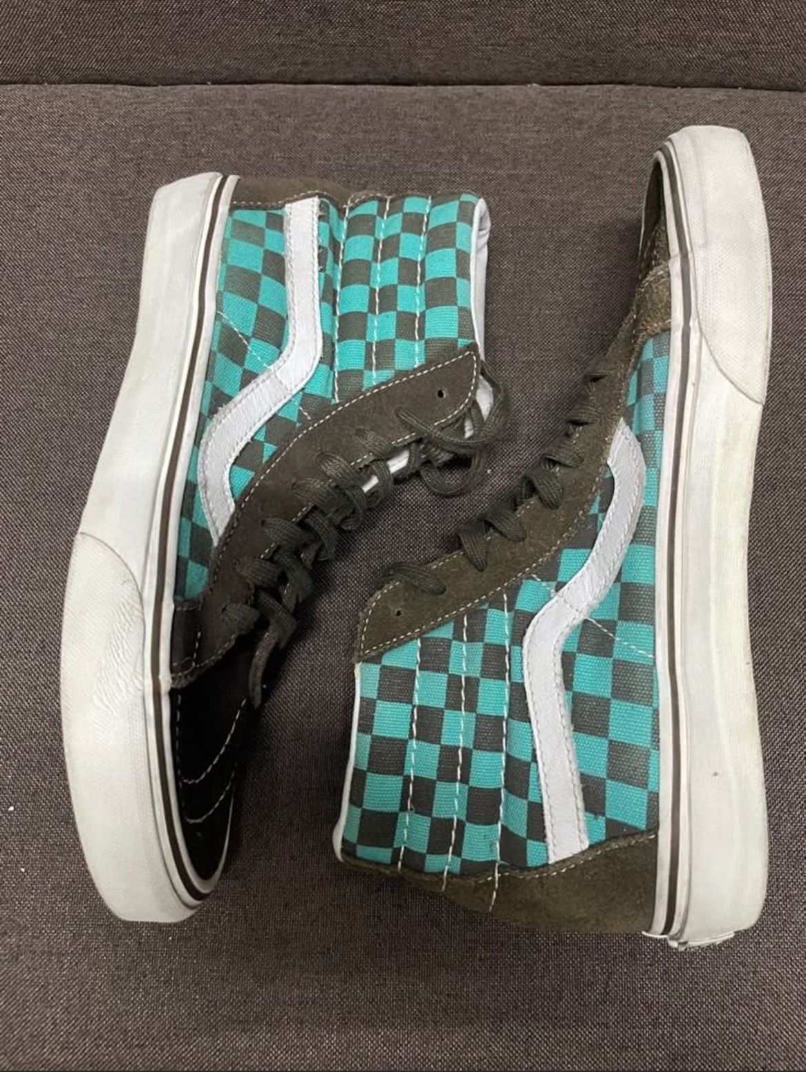 Vans Vans Sk8 Hi Reissue 50th Anniversary Checkerboard Size US 7 / EU 40 - 3 Thumbnail