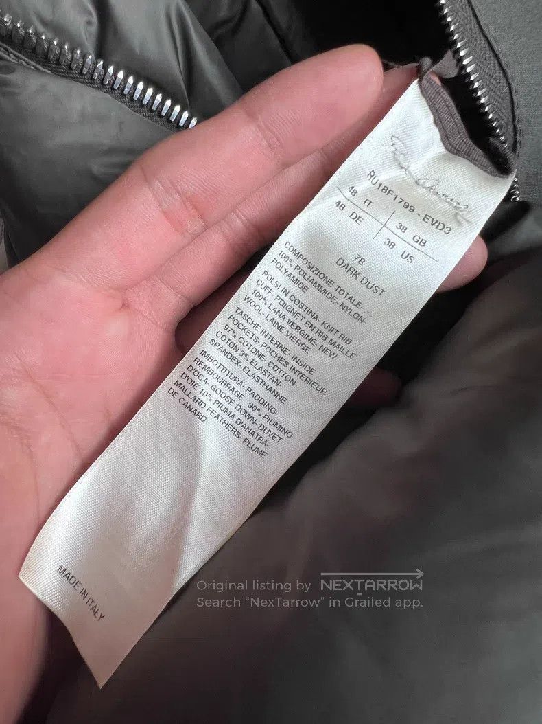 Rick Owens Rick Owens Down jacket Size US M / EU 48-50 / 2 - 6 Thumbnail