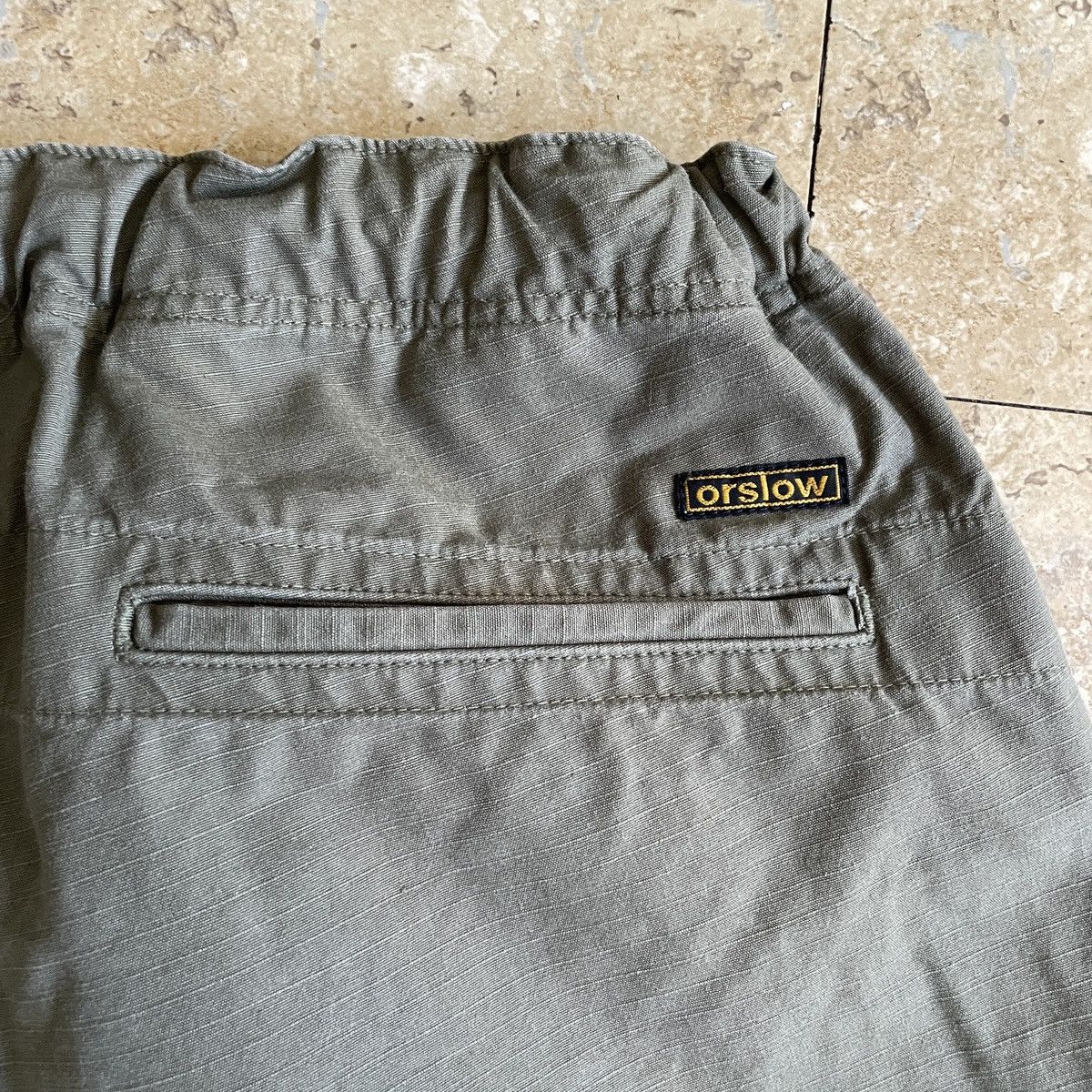 Orslow Orslow New Yorker Straight-Leg Ripstop Cotton Shorts Size US 29 - 3 Thumbnail