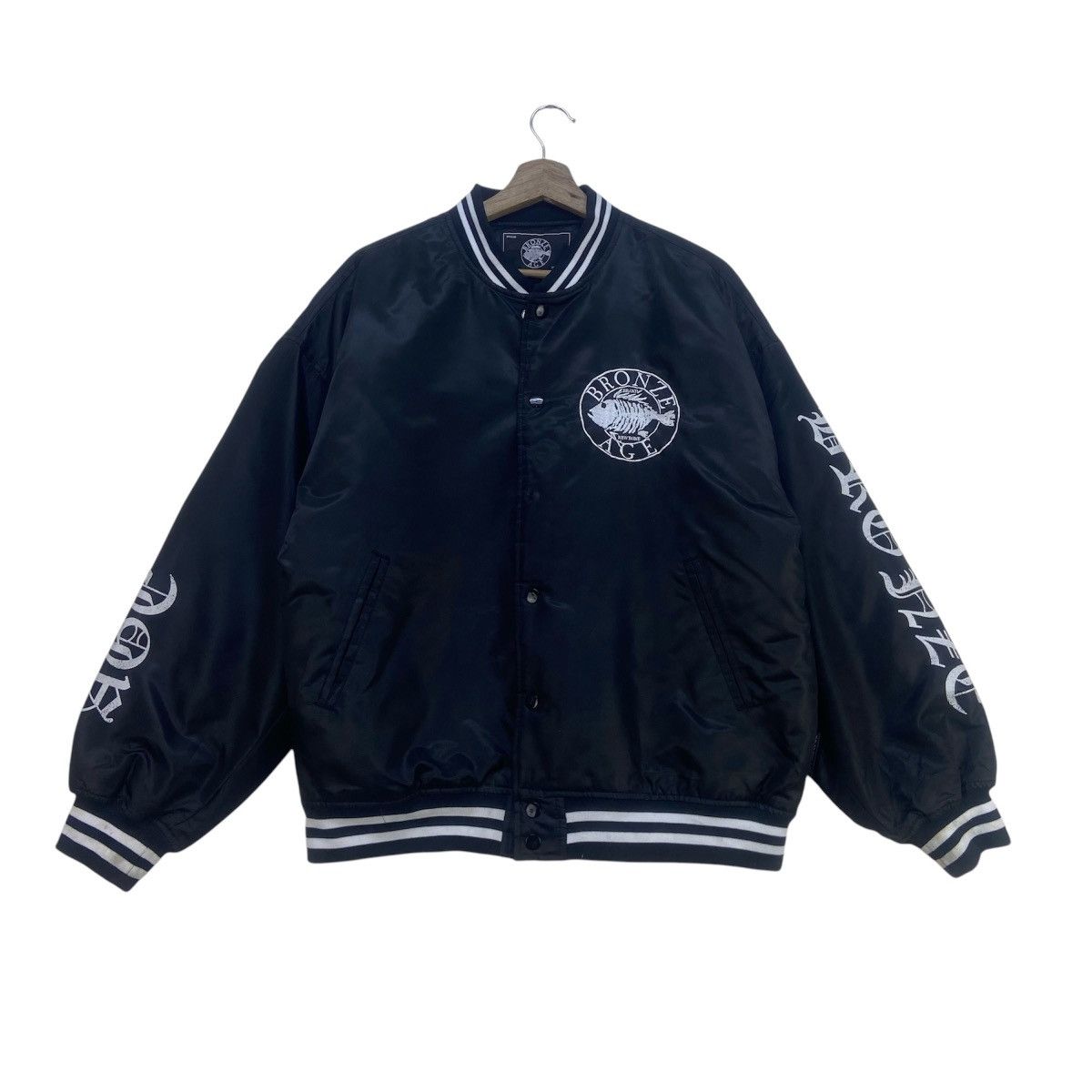 Other Skategang🔥Skateboard Bronze Age New Bone Satin Varsity Size US M / EU 48-50 / 2 - 2 Thumbnail