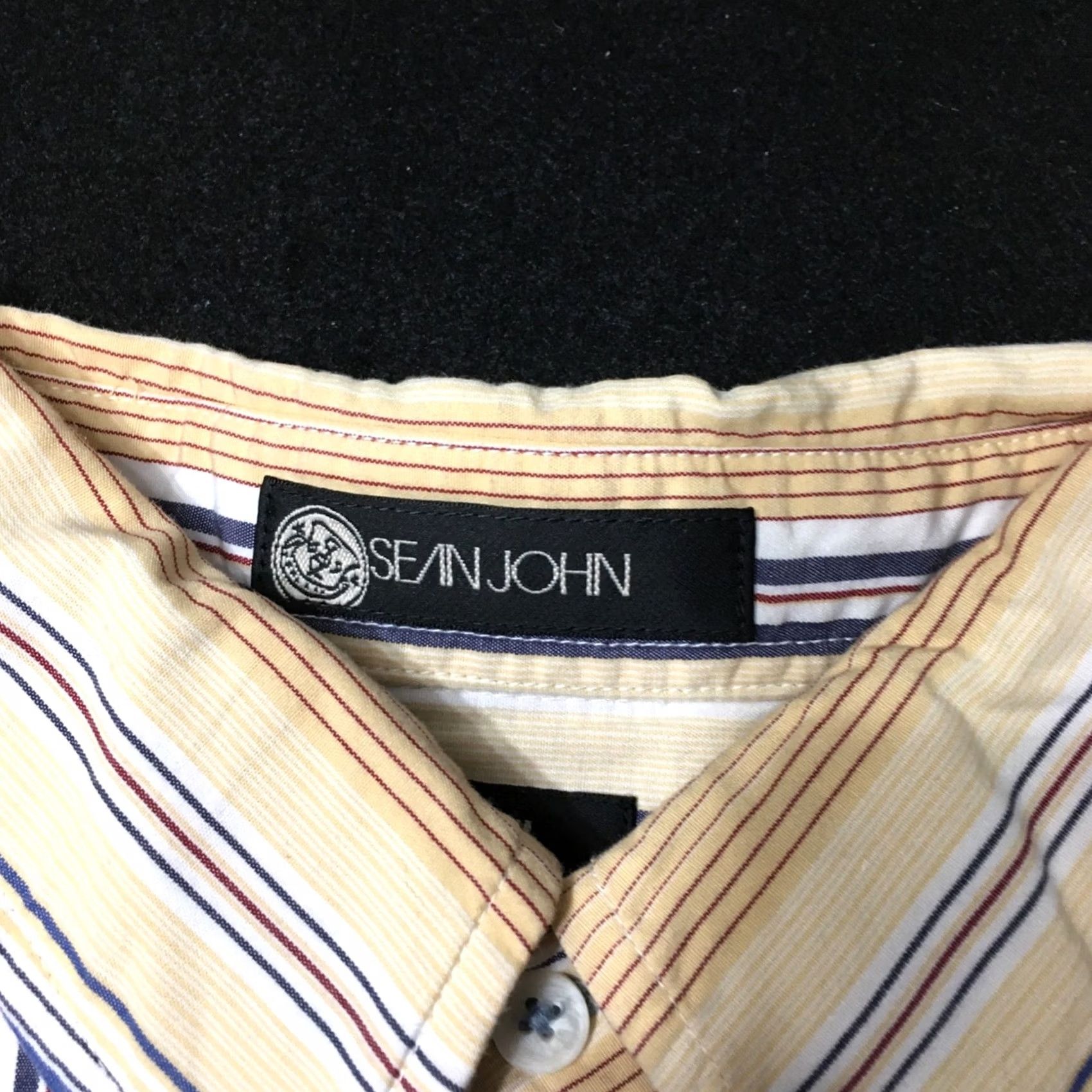Sean John Sean John MULTICOLOR STRIPED Button Down Shirt Long Sleeve XXL Mens Size US XXL / EU 58 / 5 - 6 Thumbnail