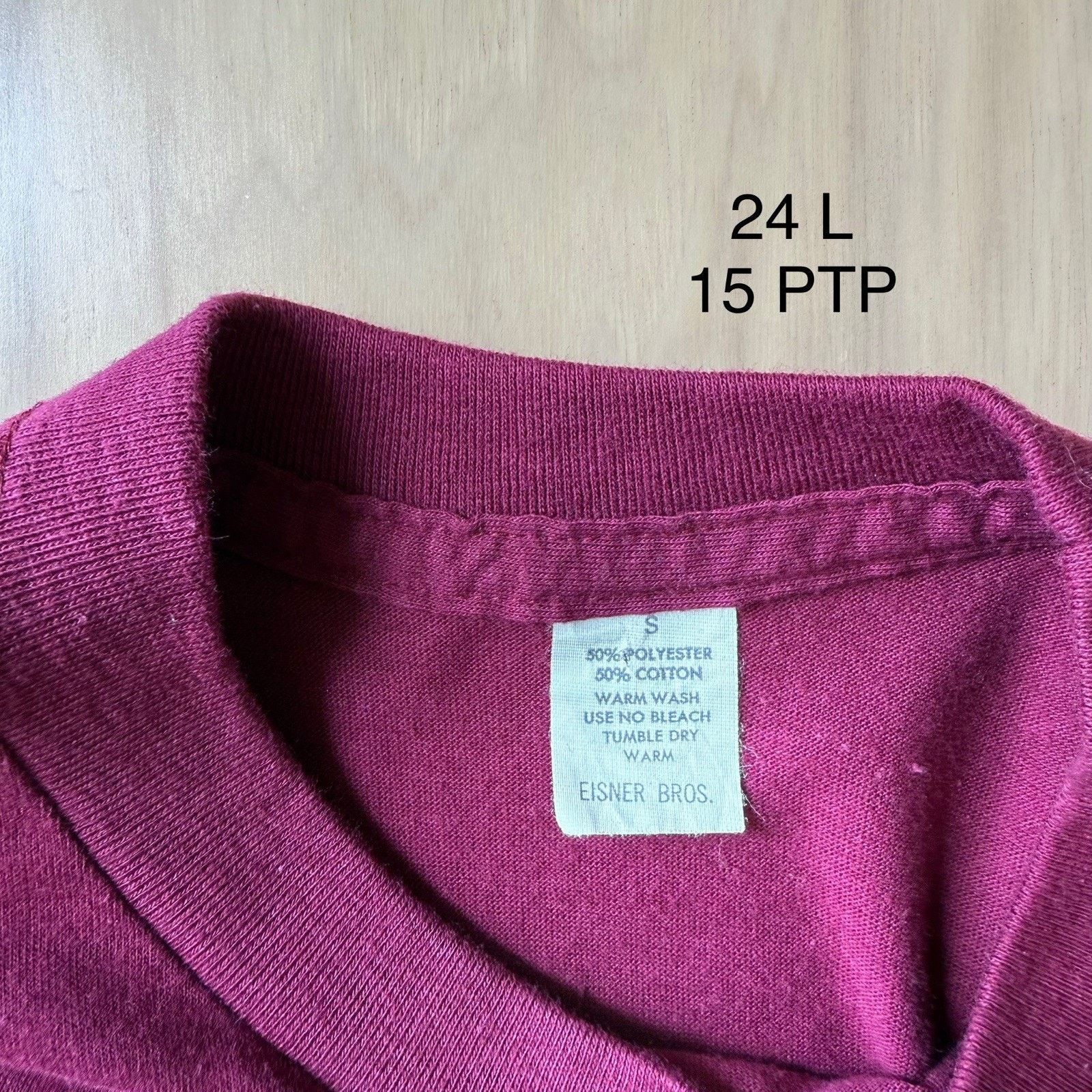 Vintage Vintage Puppet Power Shirt S Maroon 80s Made USA Los Alamos Size US S / EU 44-46 / 1 - 4 Thumbnail
