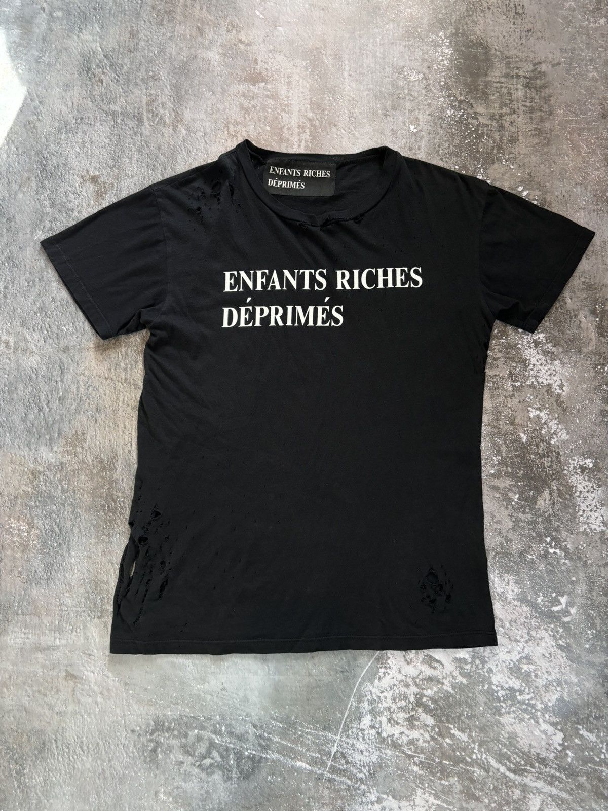 Enfants Riches Deprimes First Edition Logo Tee. Size XS