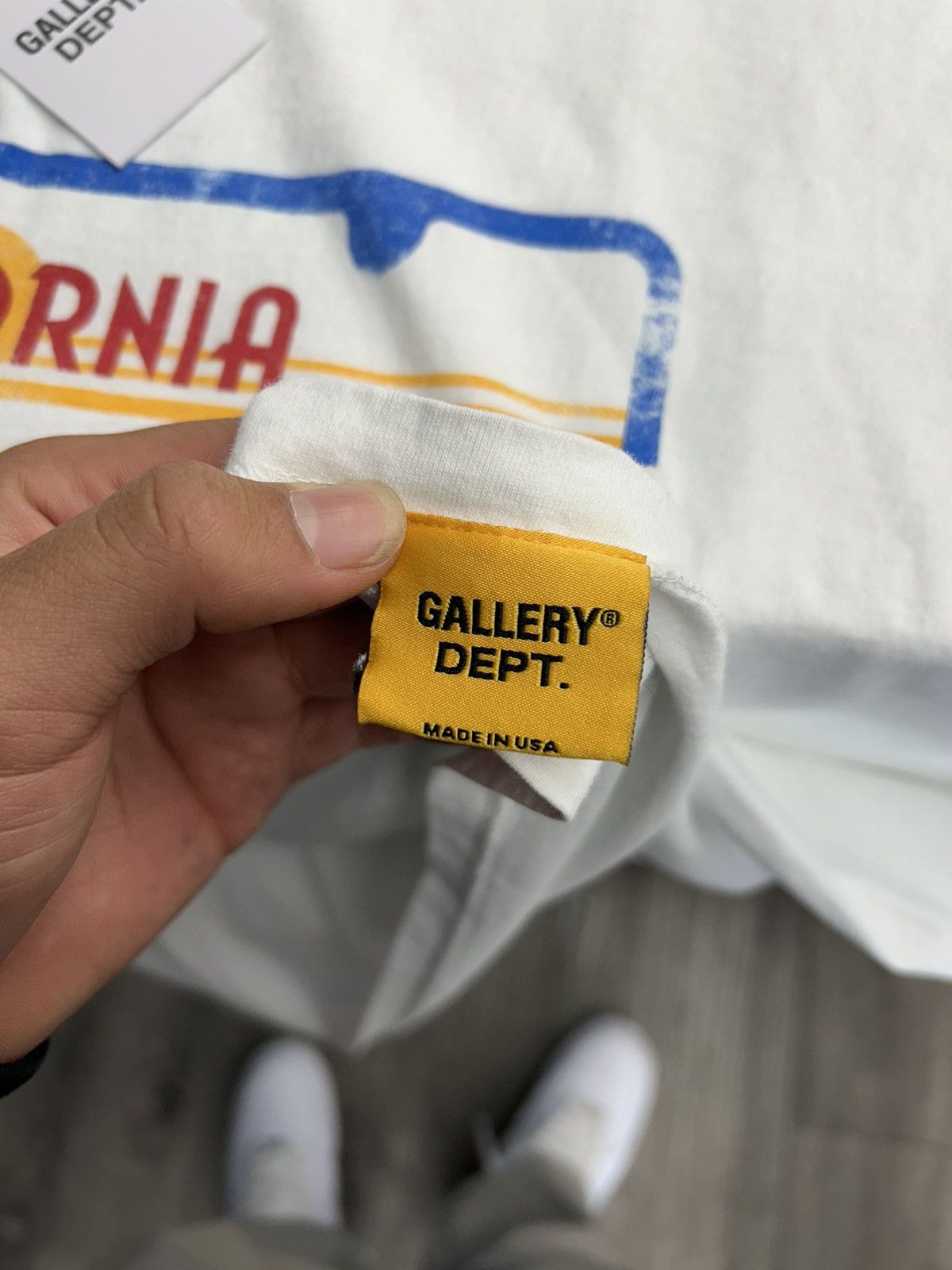 Gallery Dept. Gallery Dept. “License Plate” T-shirt Size US XL / EU 56 / 4 - 6 Thumbnail