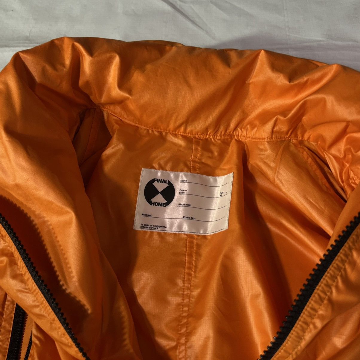 Final Home 90s Final home zip up jacket nylon parachute runway DS Size US XS / EU 42 / 0 - 12 Thumbnail