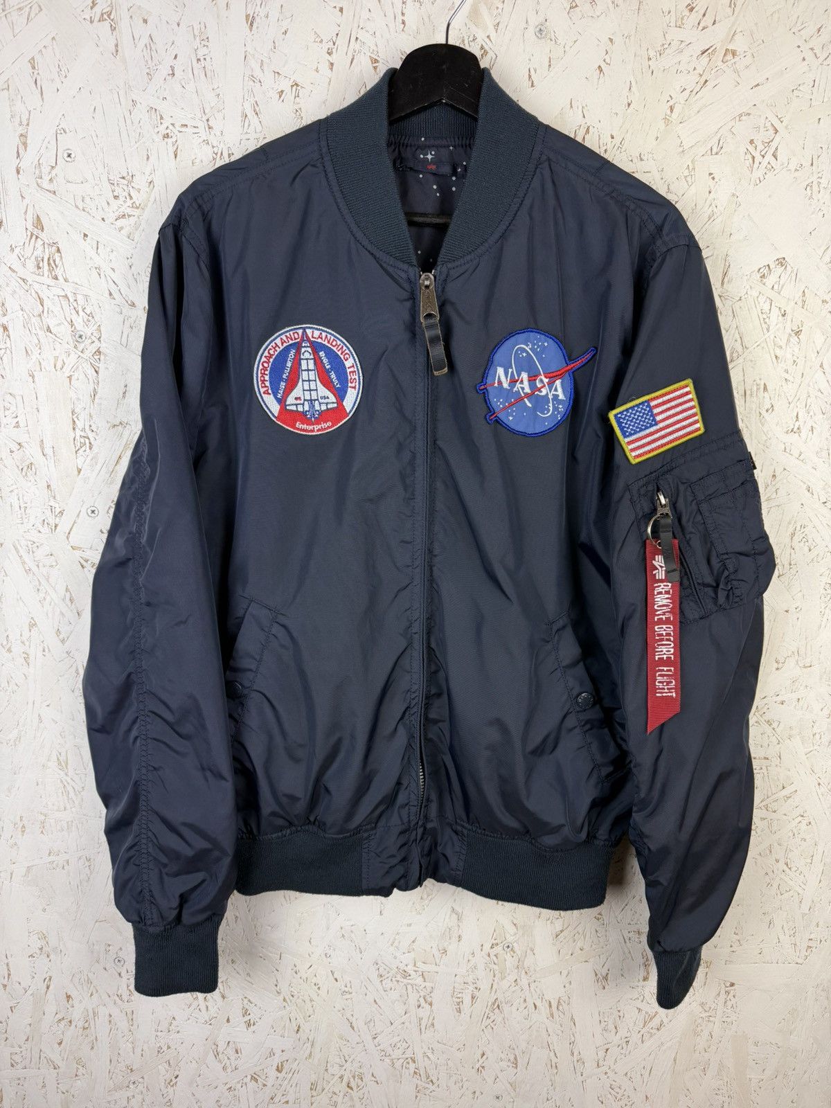 Alpha Industries Alpha Industries x Nasa Apollo MA-1 Bomber Reversible Jacket Size US L / EU 52-54 / 3 - 1 Thumbnail