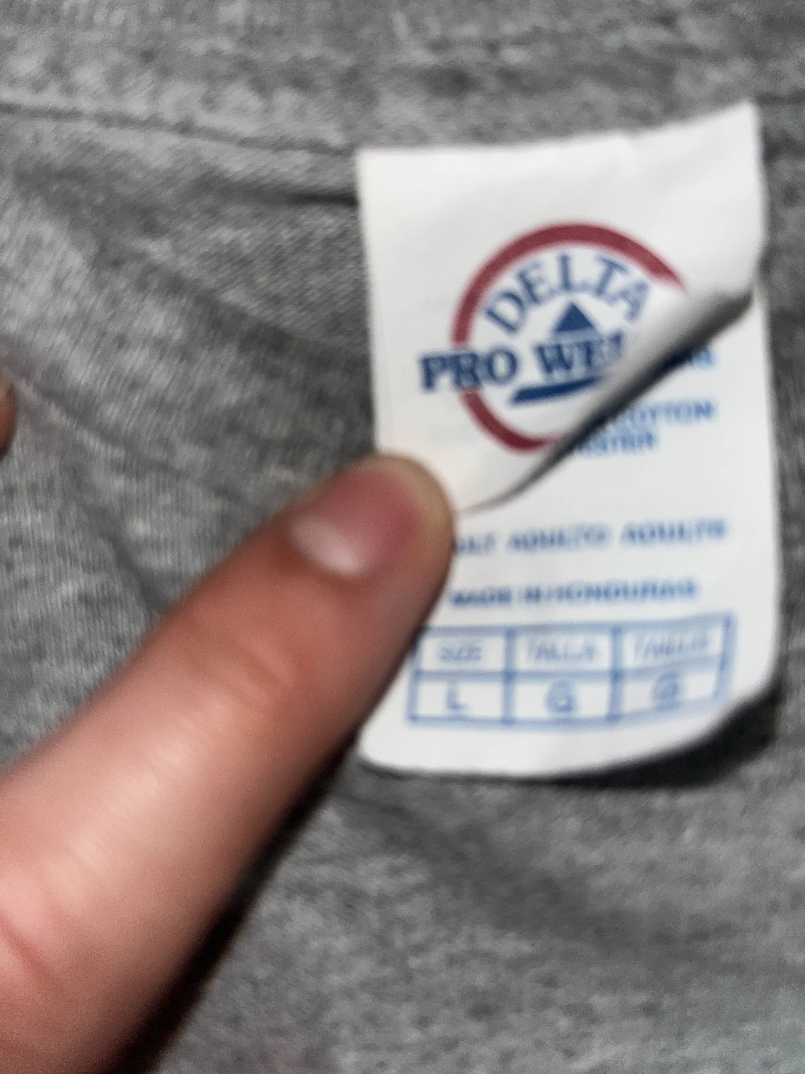Delta × Vintage Y2K "Would Someone Tell My Wife I'm Retired?" Text Shirt Size US L / EU 52-54 / 3 - 4 Thumbnail