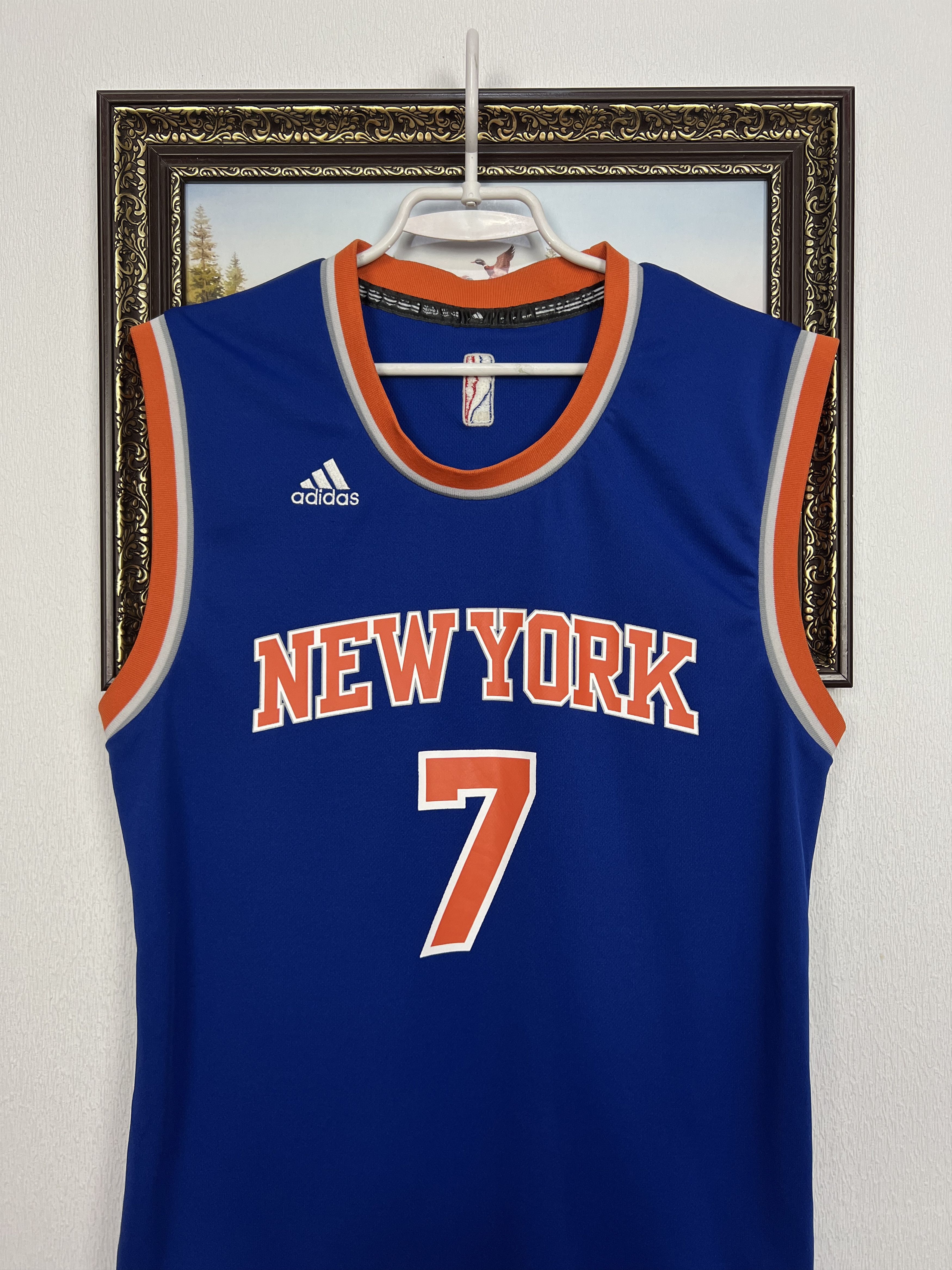 Adidas Vintage New York Knicks #7 Anthony NBA Jersey Shirt Rare Size US S / EU 44-46 / 1 - 2 Thumbnail