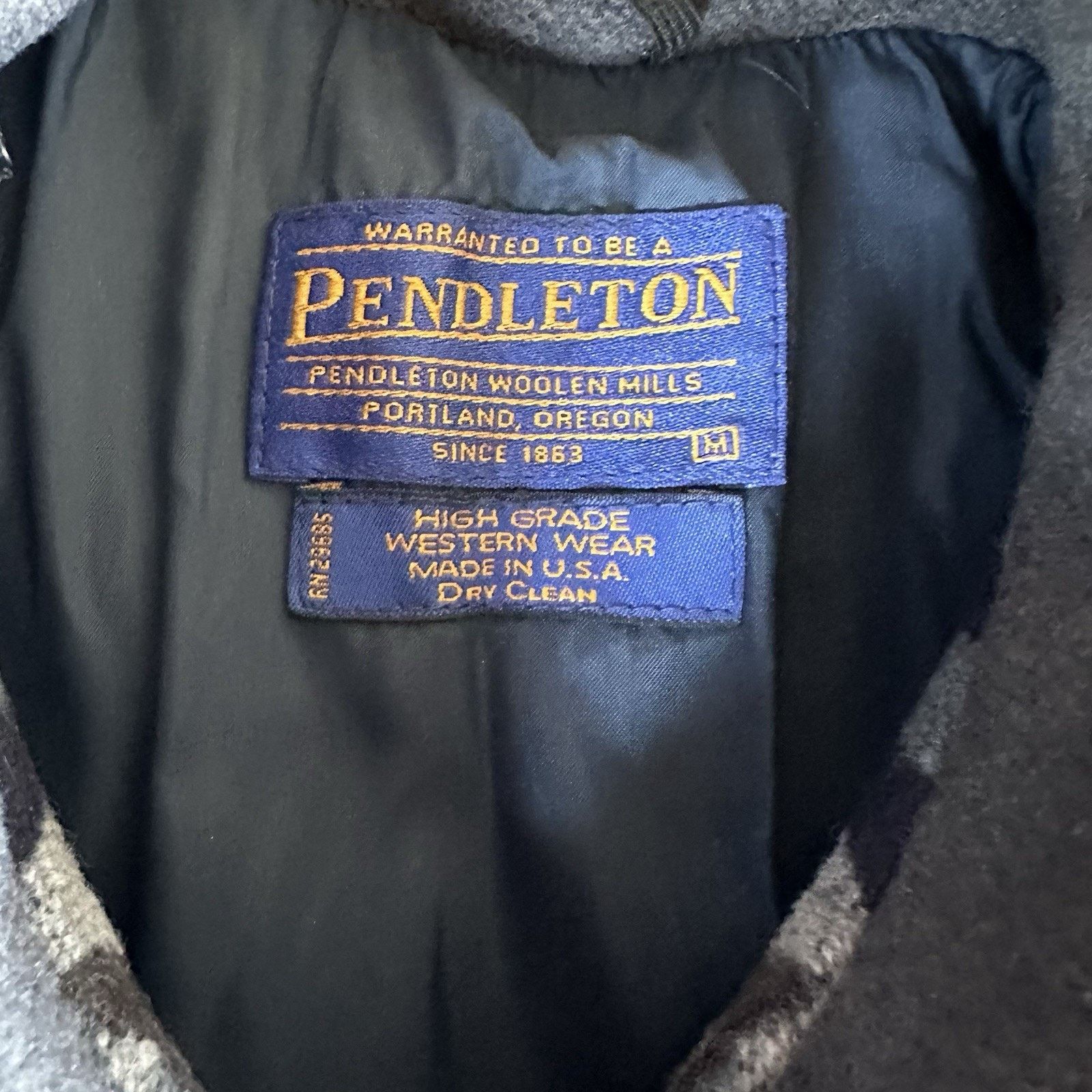 Pendleton × Vintage Vintage Pendleton High Western Aztec Wool Jacket Medium Size US M / EU 48-50 / 2 - 4 Thumbnail