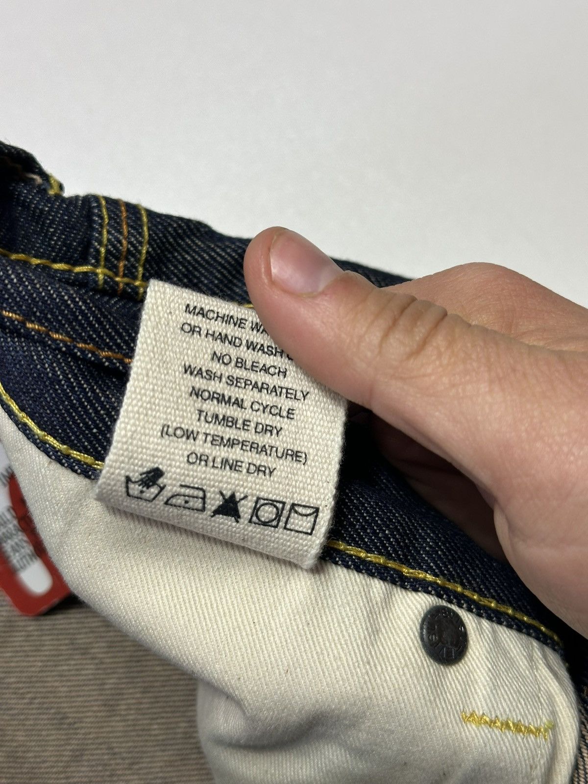 Evisu Vintage Evisu Embroidered Seagull Selvedge Jeans Size US 28 / EU 44 - 12 Thumbnail
