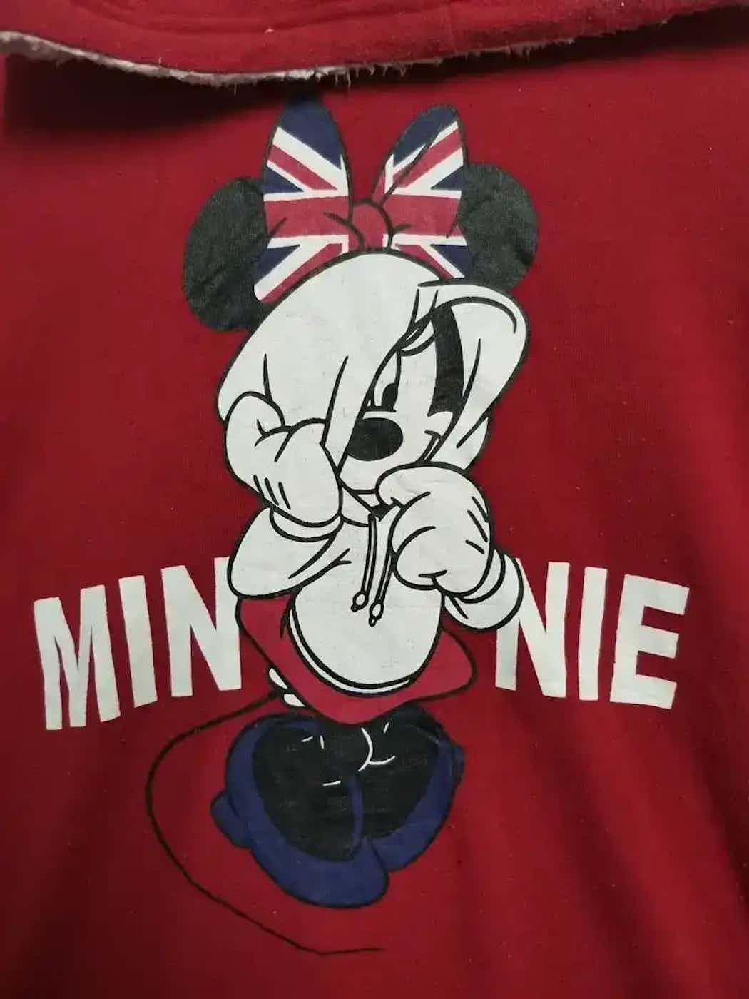 Disney Vintage Disney Minnie Big Logo Sweatshirt Hoodie Size US L / EU 52-54 / 3 - 7 Thumbnail
