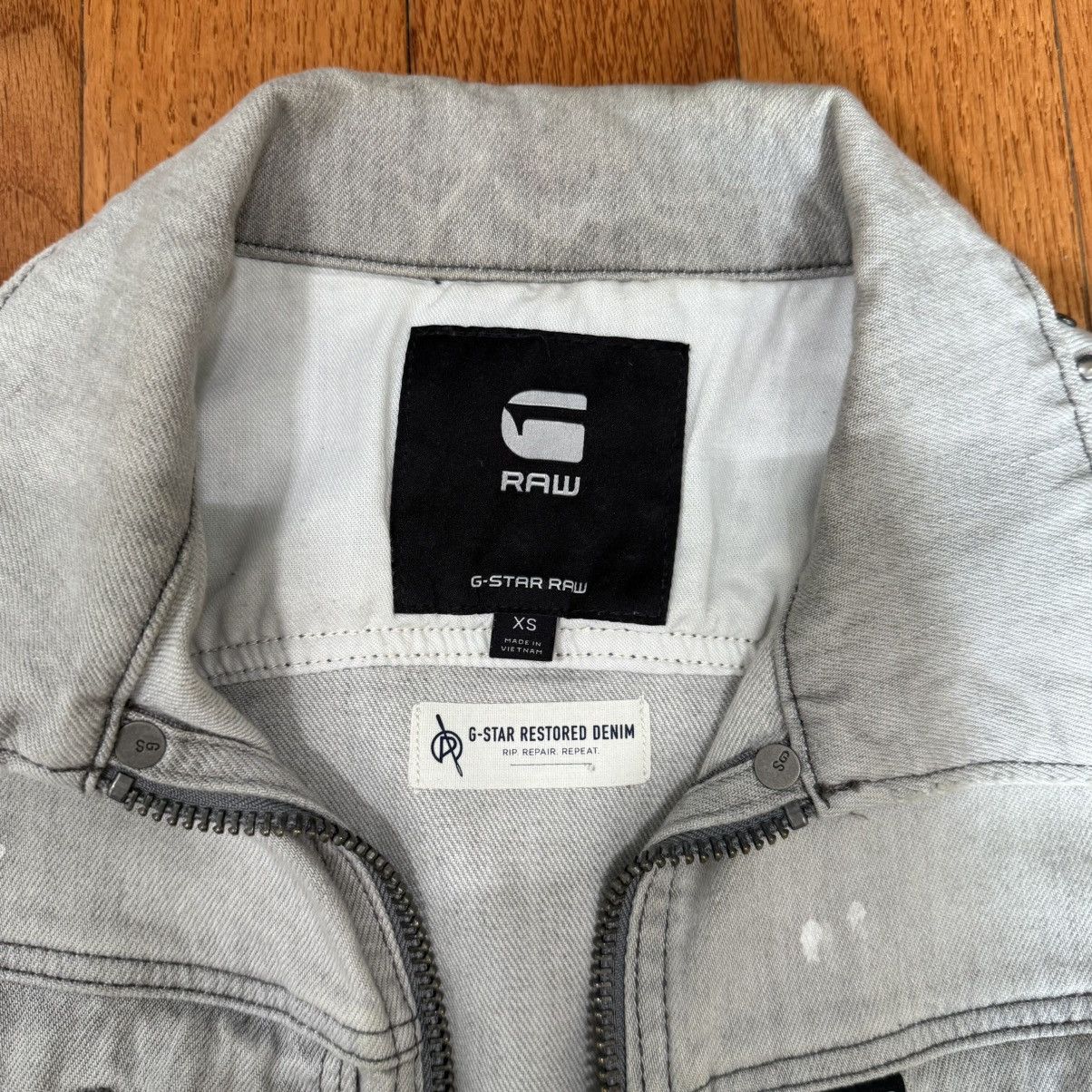 G-Star The Hellp 1 of 1 denim jacket from NYC 2023 show Size US XS / EU 42 / 0 - 4 Thumbnail