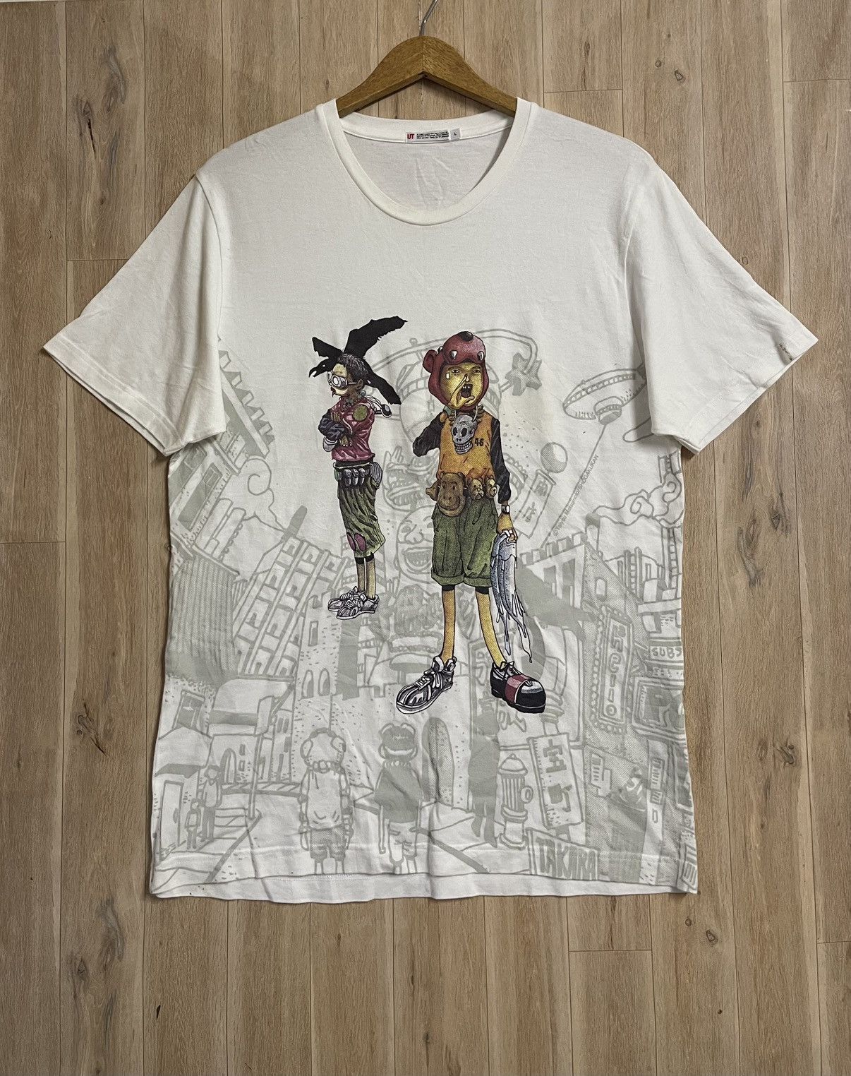 Anime Vintage Anime T shirt Tekkonkinkreet Taiyou Matsumoto Ghibli Size US L / EU 52-54 / 3 - 1 Thumbnail