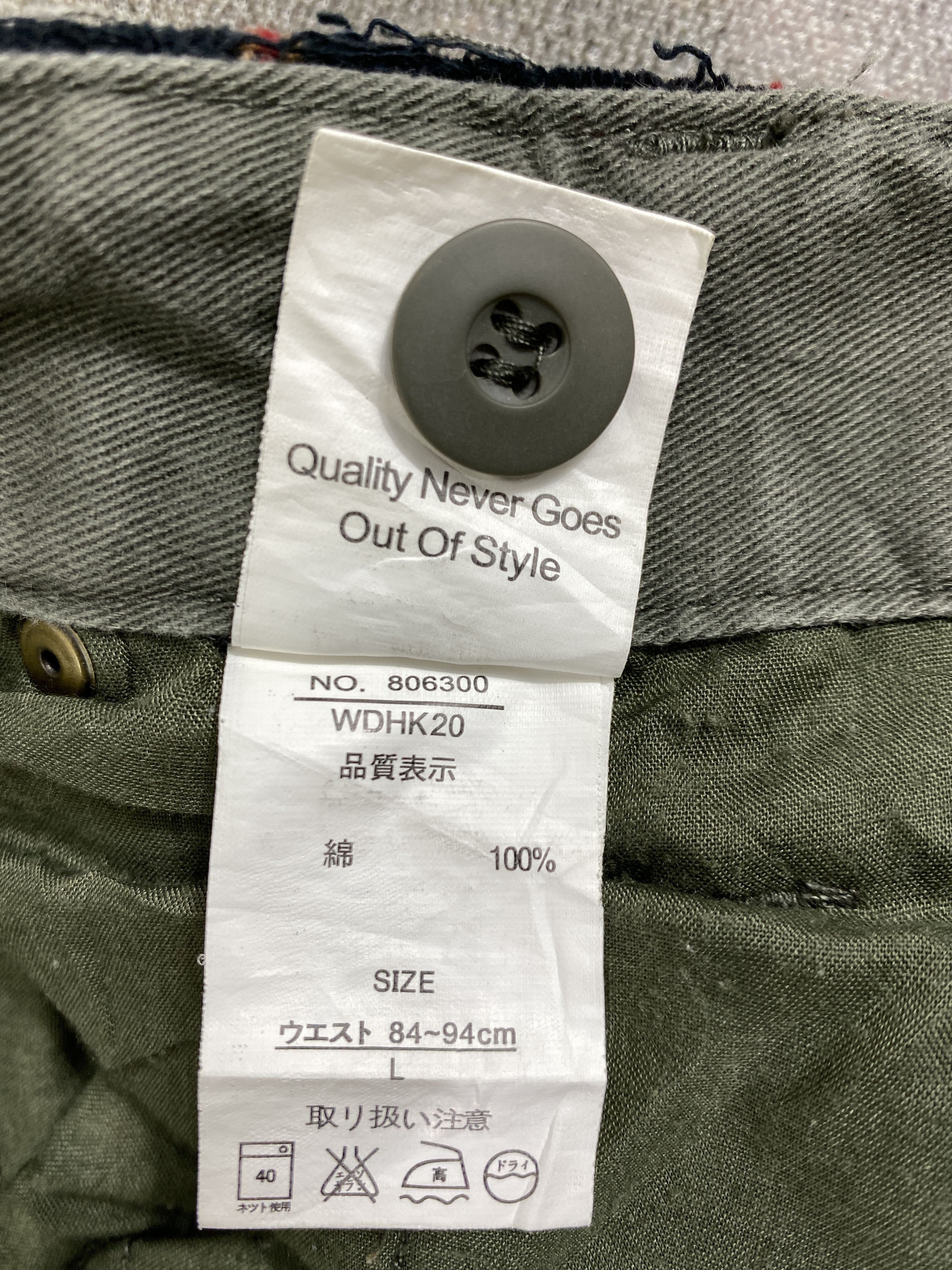 Japanese Brand Vintage Jungle Storm Multi Pockets Cargo Pants -CP305 Size US 36 / EU 52 - 10 Thumbnail
