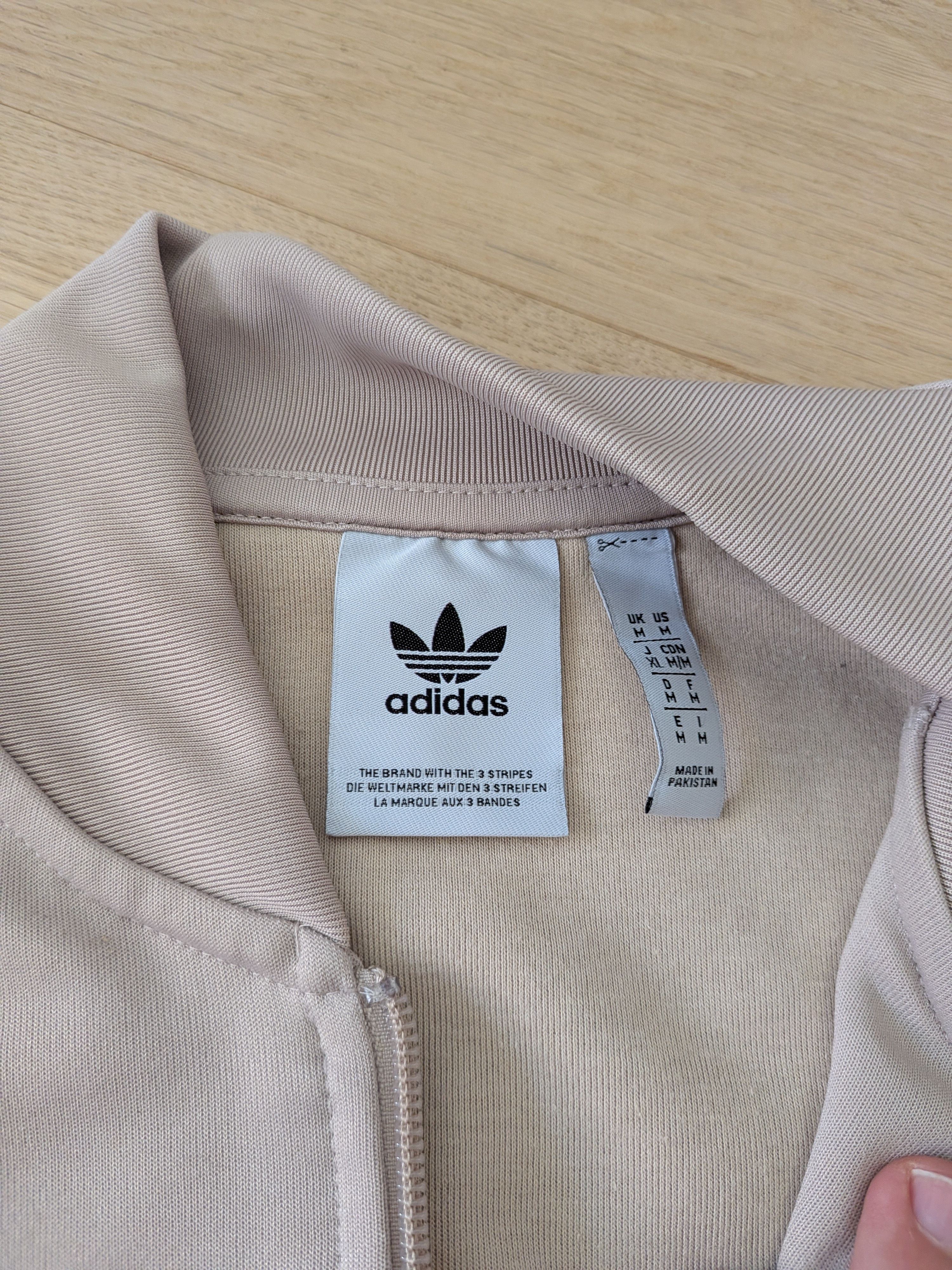 Adidas Adidas Originals Beige Adicolor Classics Track Jacket - Sz M Size US M / EU 48-50 / 2 - 4 Thumbnail