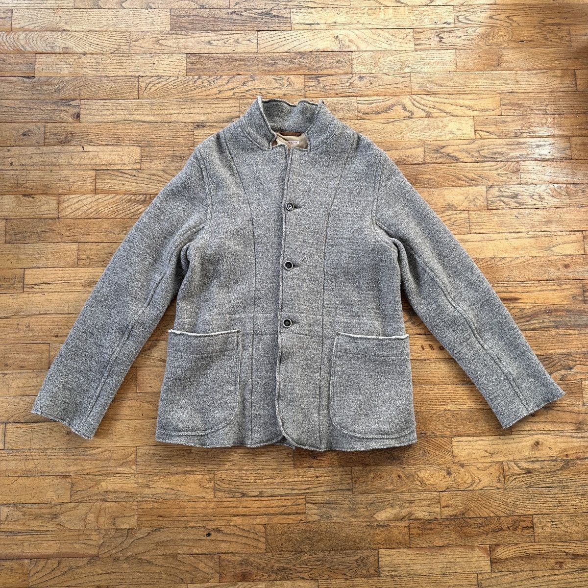 Kapital Kapital Cowichan Fish tail Knitted Cardigan | Grailed