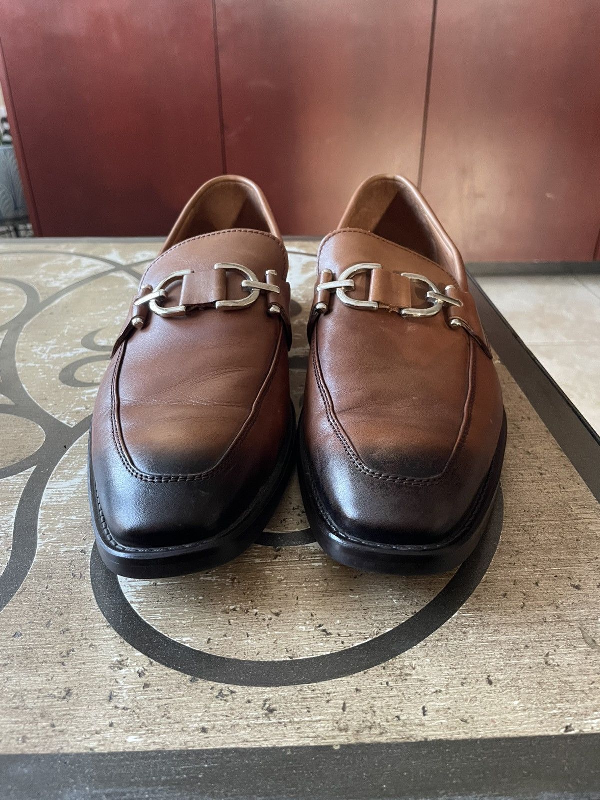 Bryc2 Saddle Baby Calf slip on loafers