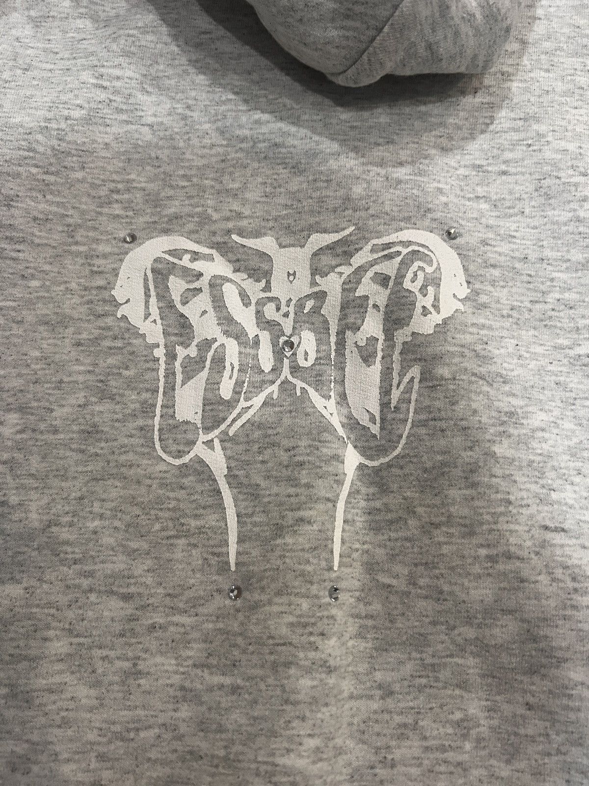 Chaos mode grey hoodie
