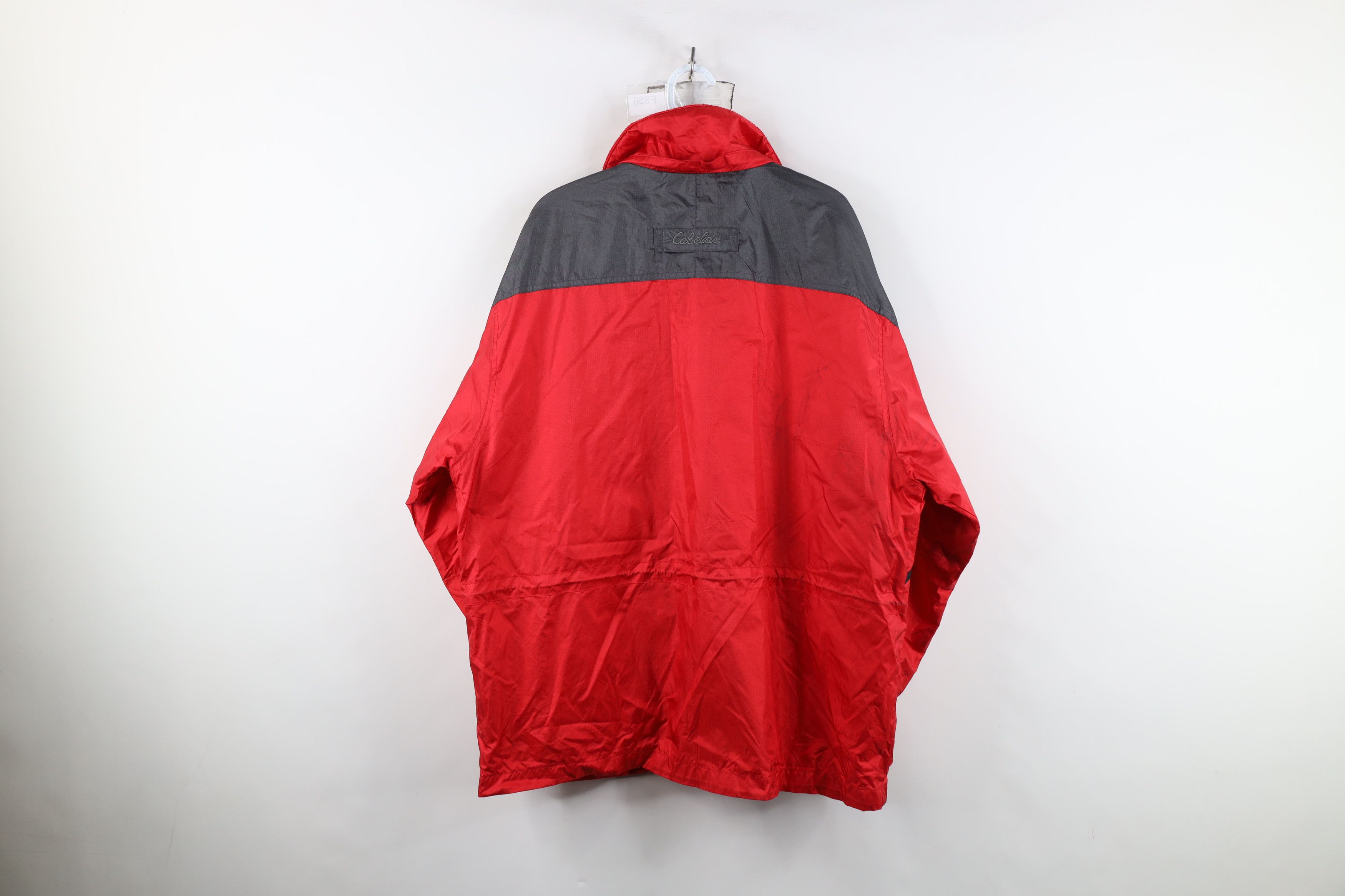 Cabelas Vintage Cabelas Ripstop Packable Windbreaker Rain Jacket Size US L / EU 52-54 / 3 - 14 Thumbnail