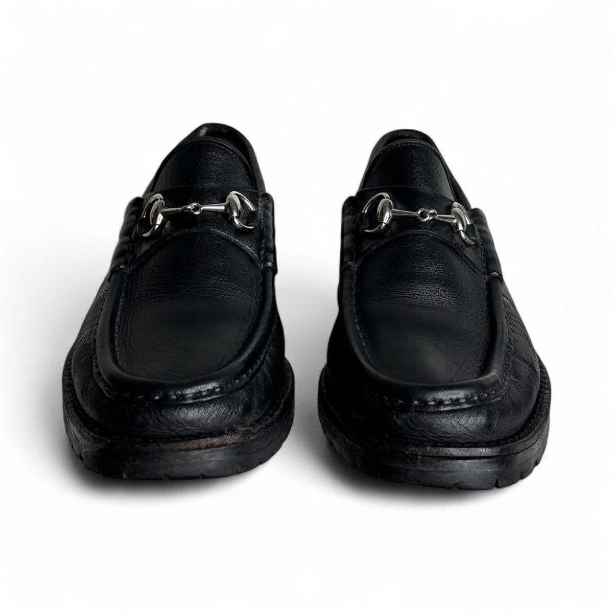 Gucci Vintage Gucci Horsebit leather loafers Size US 6 / IT 36 - 5 Thumbnail