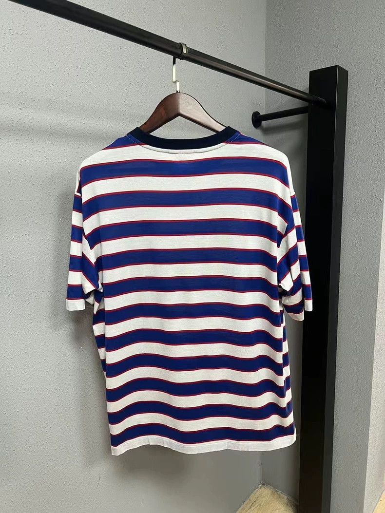 Prada Prada Striped Short Sleeve Shirt XL-2506 Size US XL / EU 56 / 4 - 2 Thumbnail