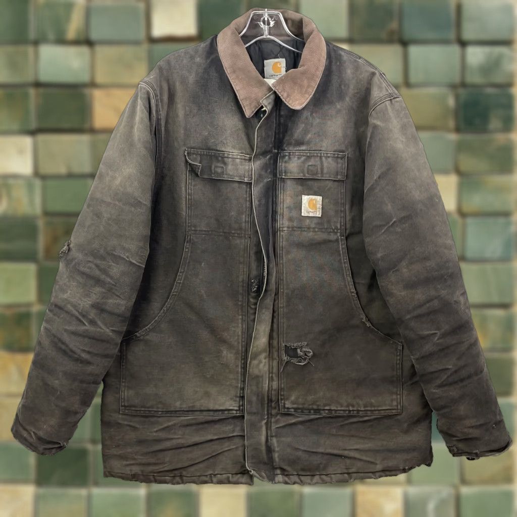 Carhartt VTG Carhartt C03 Jacket Men's XL Tall Quilt Lined Barn Chore Workwear Jacket Size US XL / EU 56 / 4 - 1 Thumbnail
