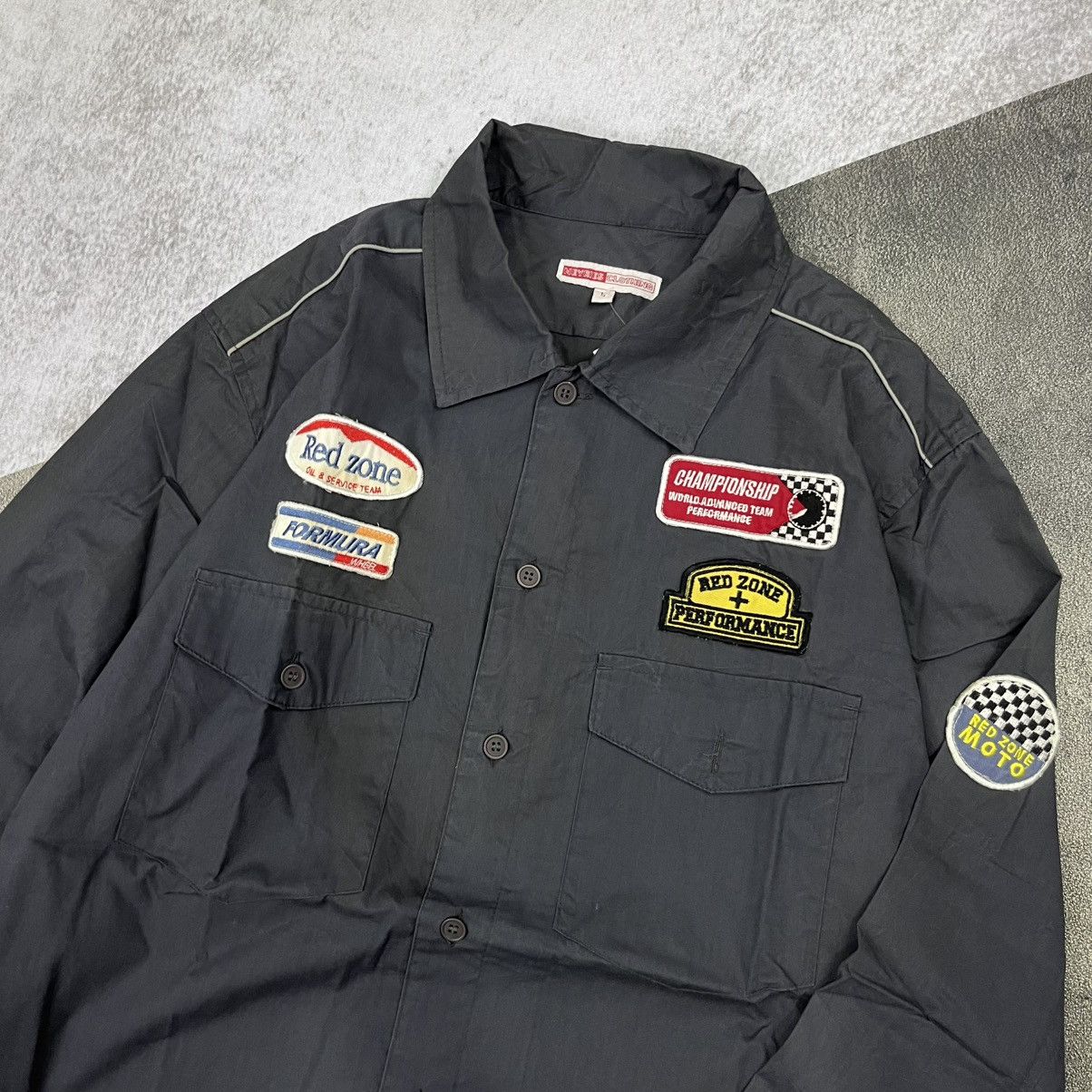Japanese Brand Neyres pacth workshirt motorcycle shirt Size US XL / EU 56 / 4 - 3 Thumbnail