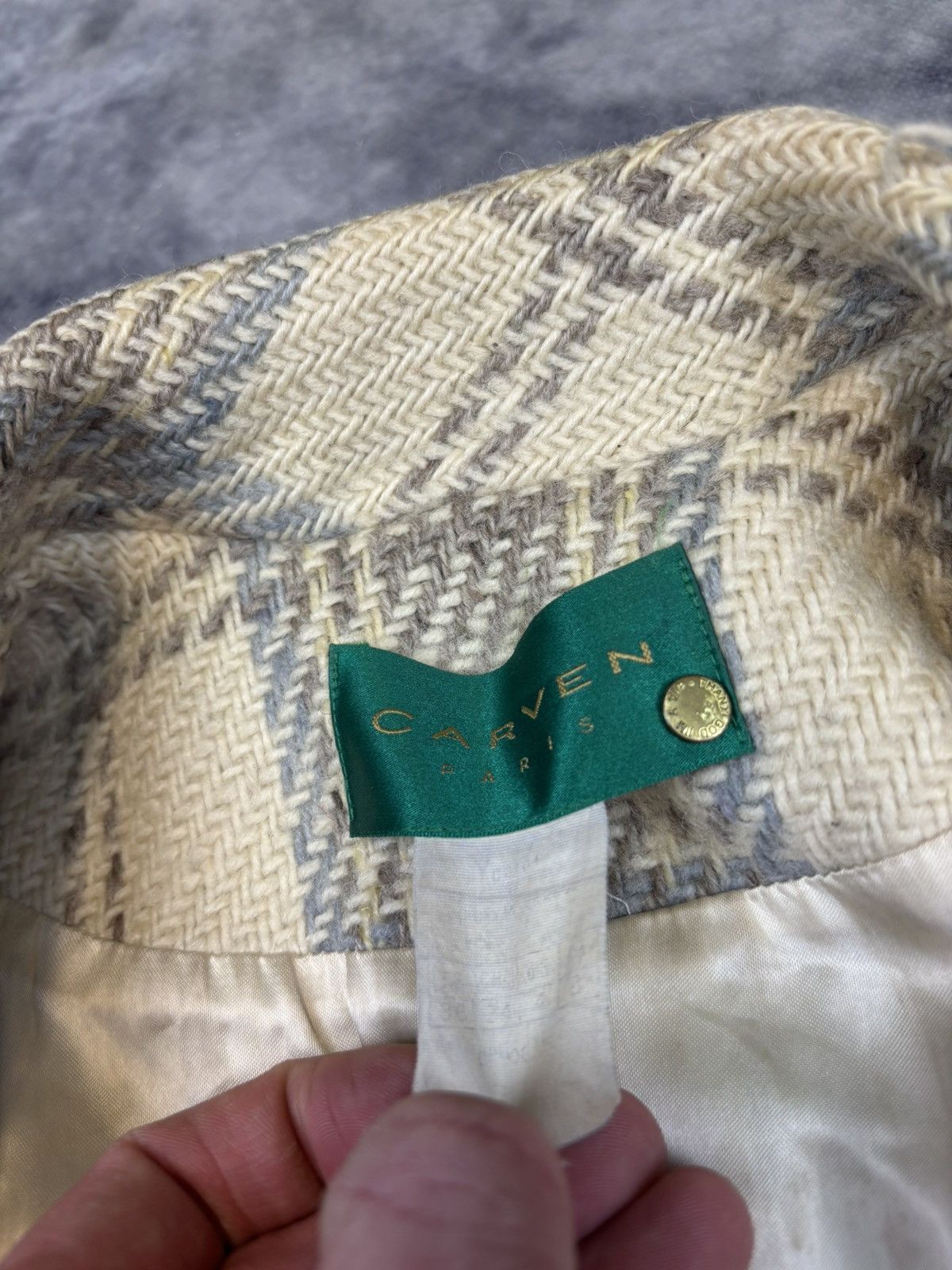 Carven × Designer Carven Paris Heavy Coat Designer Luxury Old Money Avantgarde Size XL / US 12-14 / IT 48-50 - 5 Thumbnail