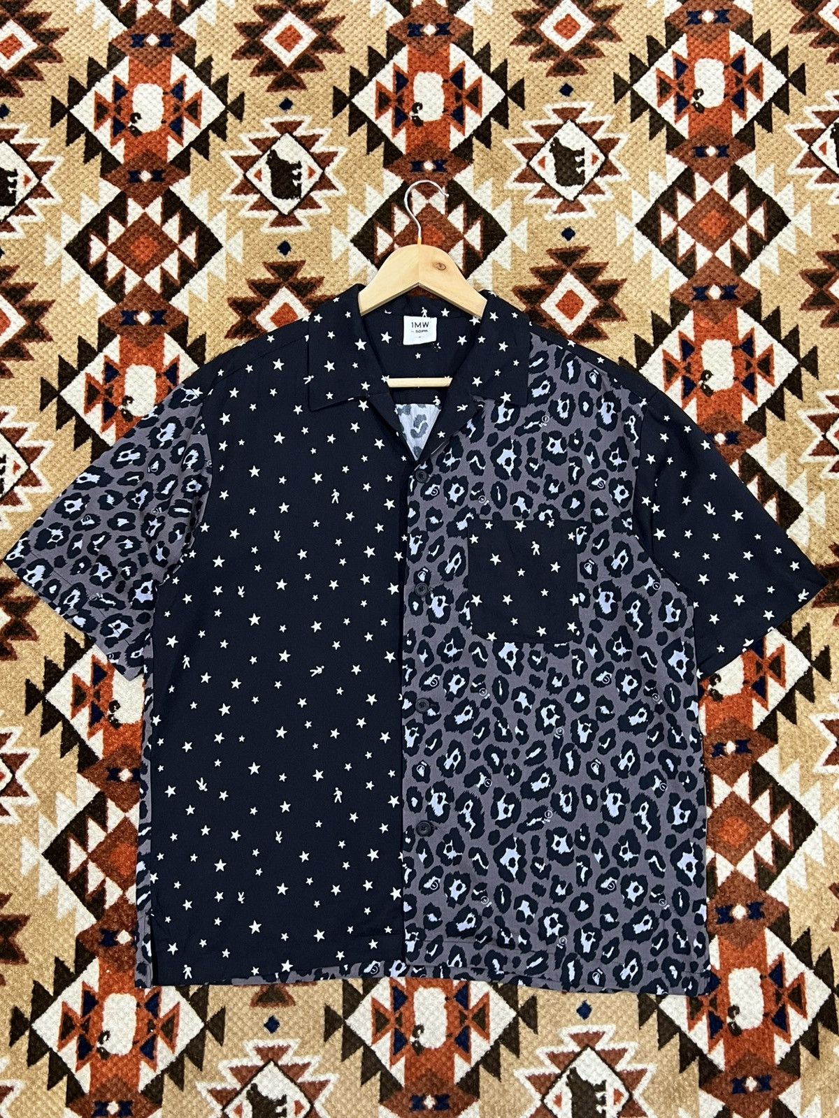 Sophnet. Sophnet x GU Wacko Maria Style Leopard Open Collar Shirt Size US M / EU 48-50 / 2 - 1 Thumbnail