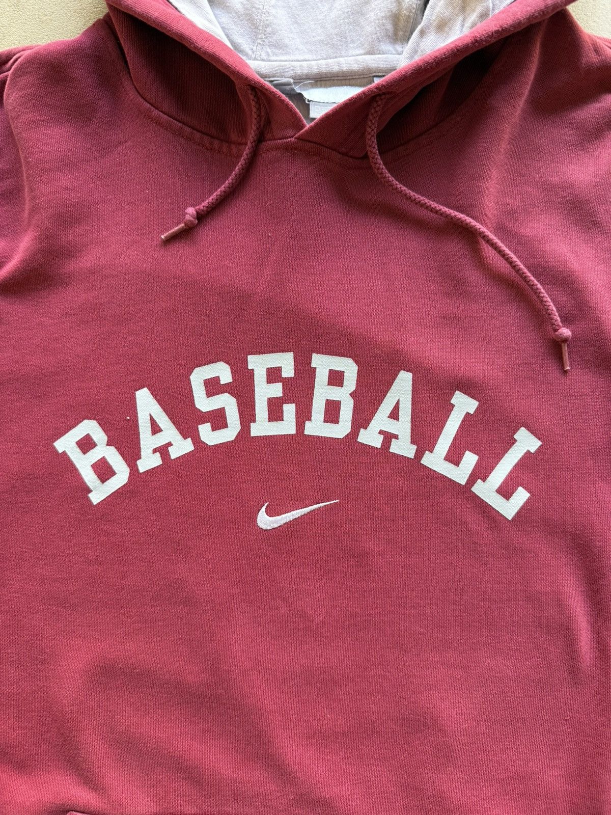 Nike Vintage Nike Center Swoosh Baseball Sweatshirt Size US XXL / EU 58 / 5 - 2 Thumbnail