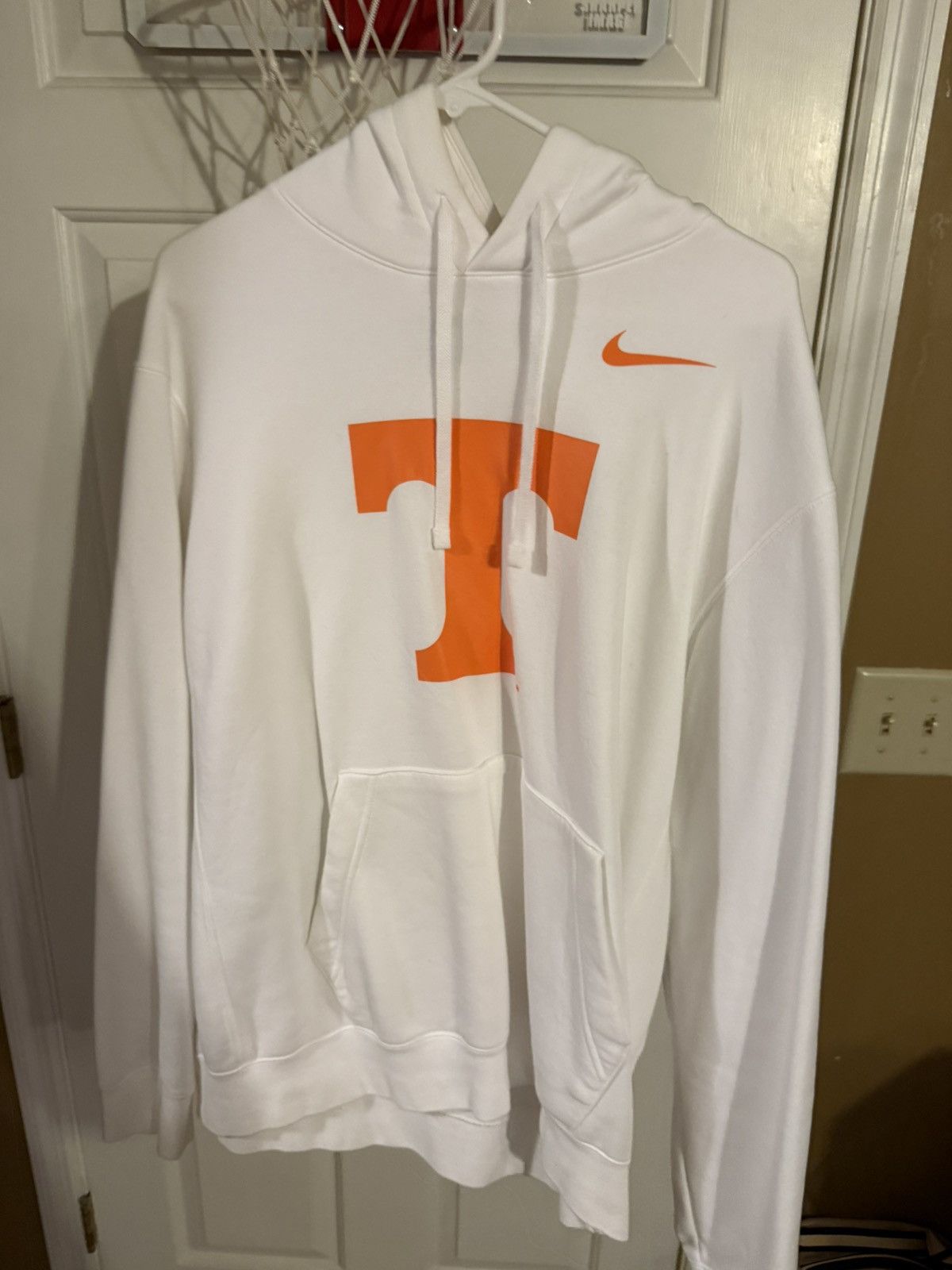 Nike White and Orange UT Vols Nike Hoodie Size US L / EU 52-54 / 3 - 1 Thumbnail