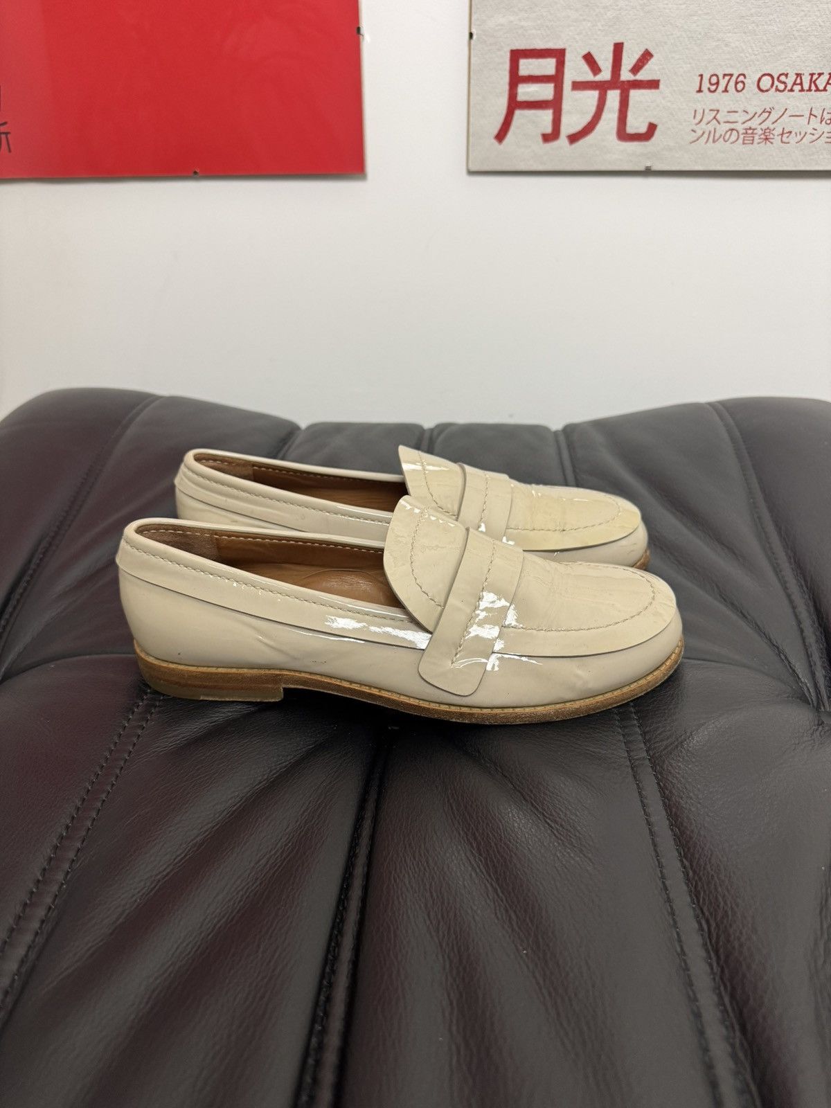 Jil Sander Jil Sander Beige Loafers Archive Designer Luxury High End Size US 9 / IT 39 - 3 Thumbnail