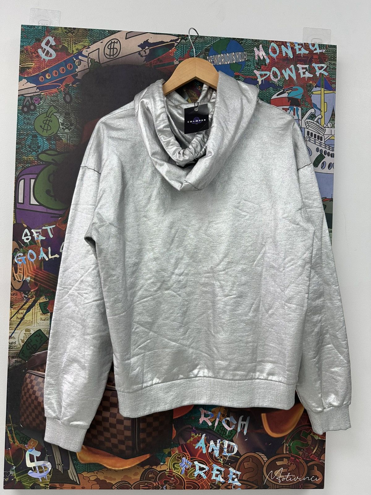 Celine Celine Foil Reflective Sweatshirt Size US S / EU 44-46 / 1 - 2 Thumbnail